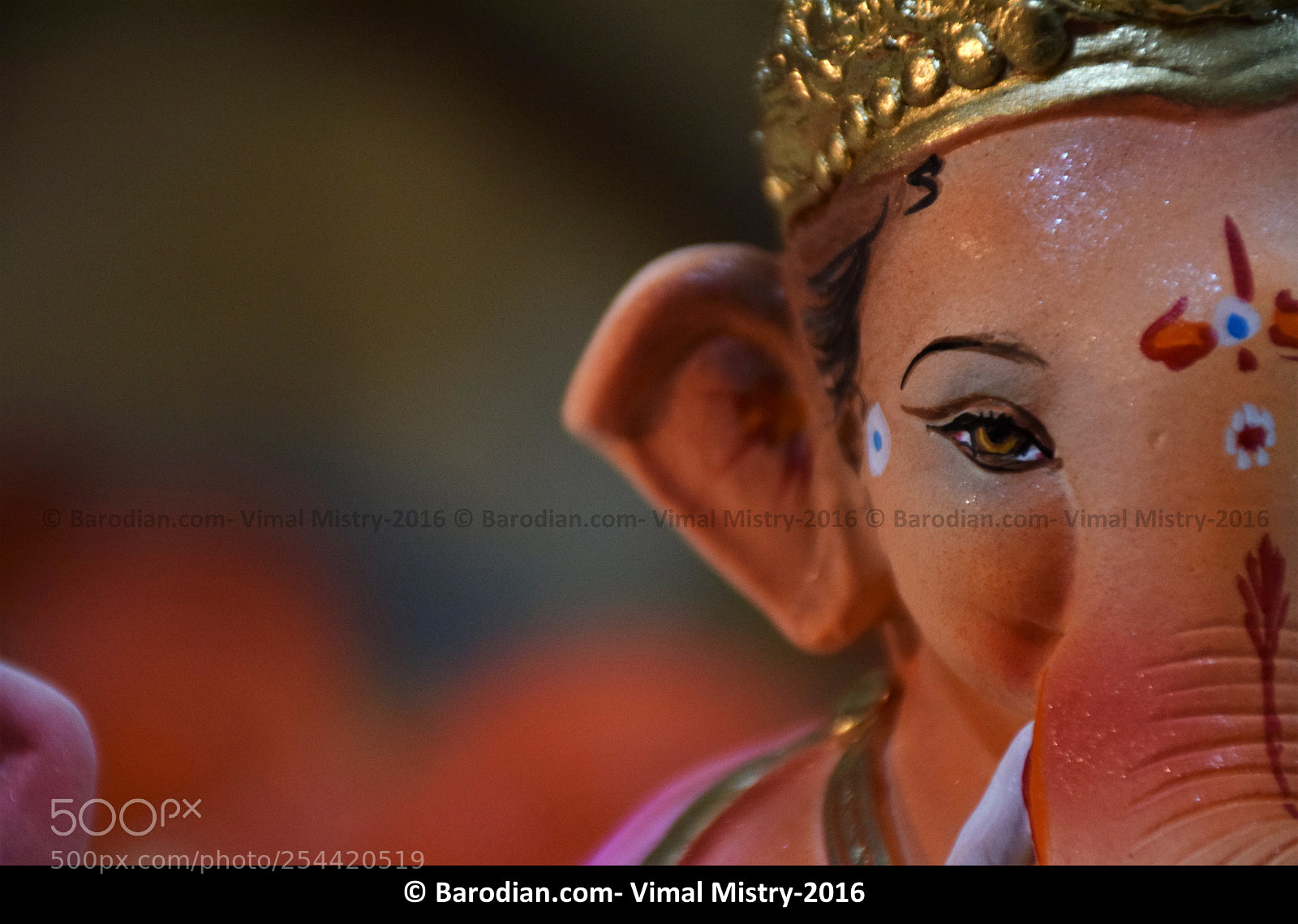 Nikon D5300 sample photo. Eyes of lord ganesha !! photography
