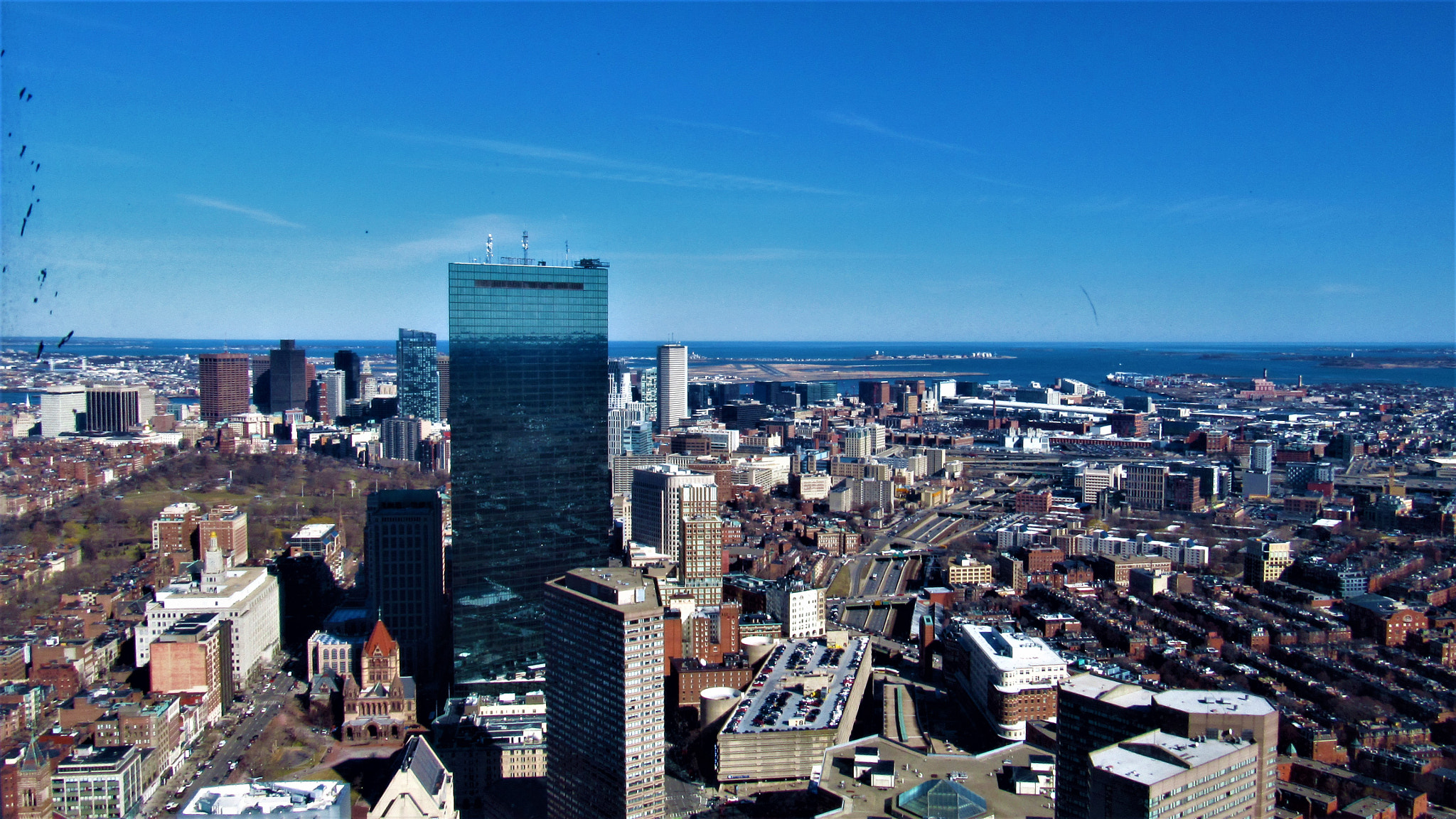 Canon PowerShot SX520 HS sample photo. Boston horizon photography