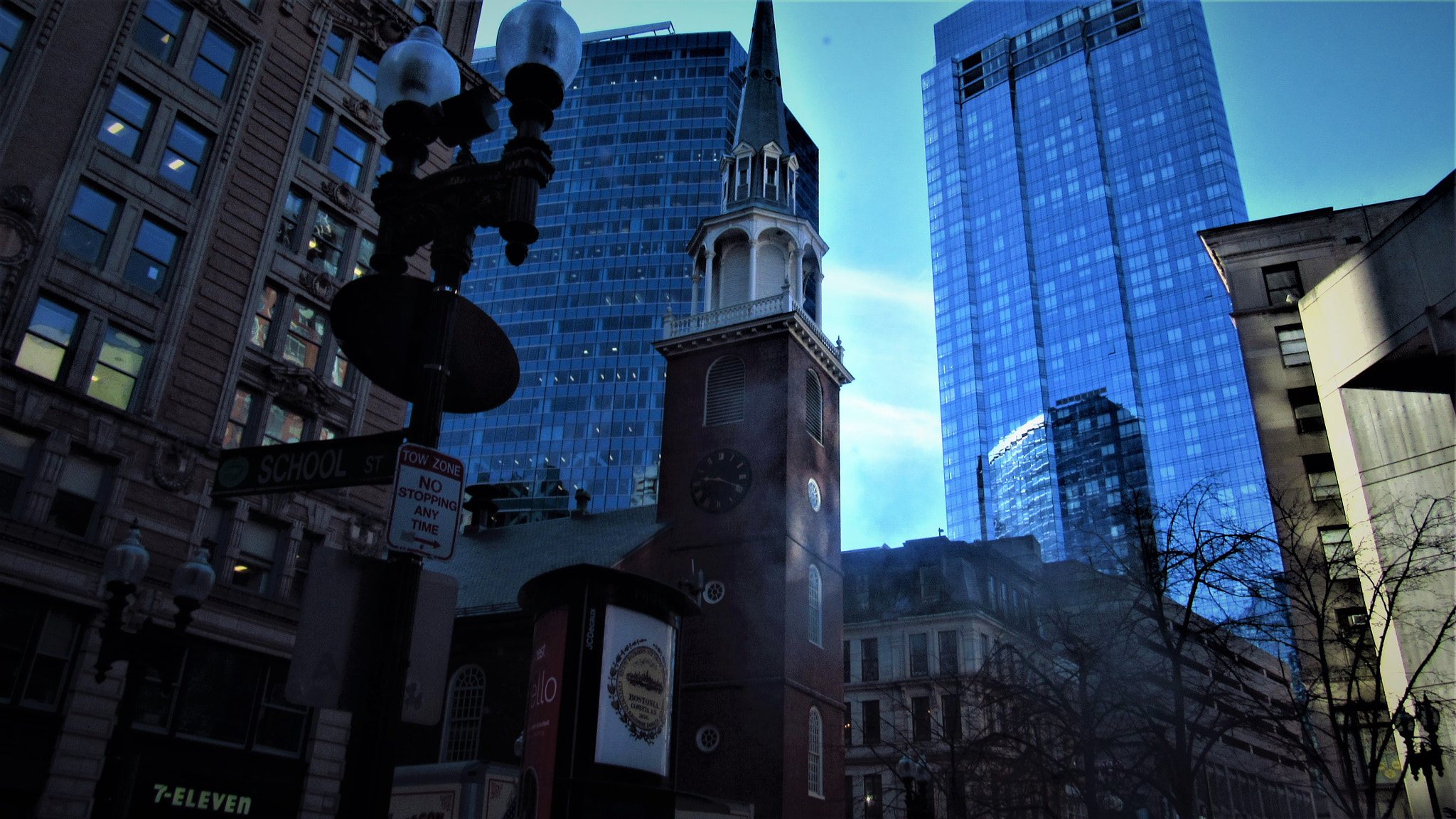 Canon PowerShot SX520 HS sample photo. Boston church photography