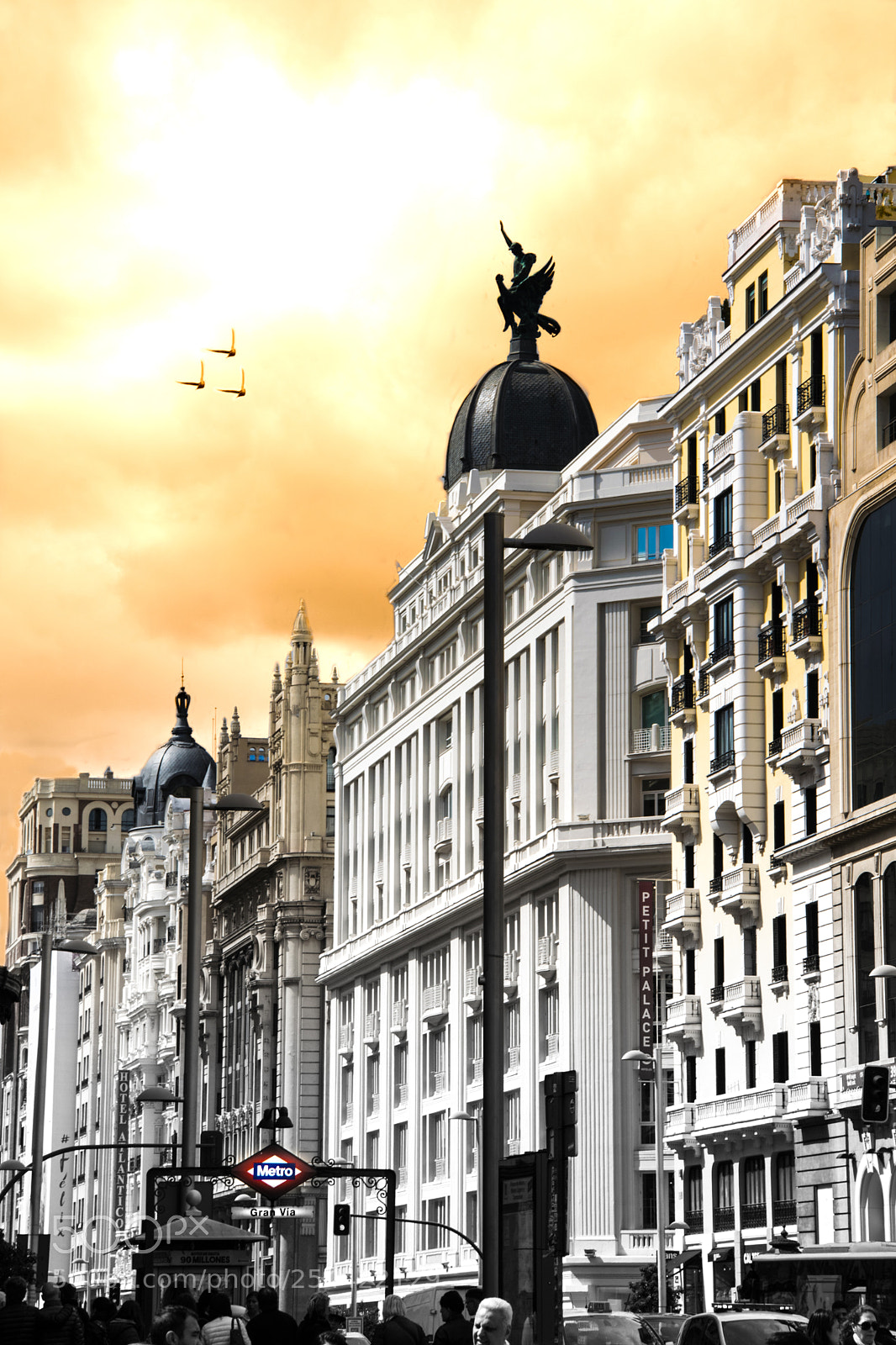 Nikon D5300 sample photo. Madrid of fire photography