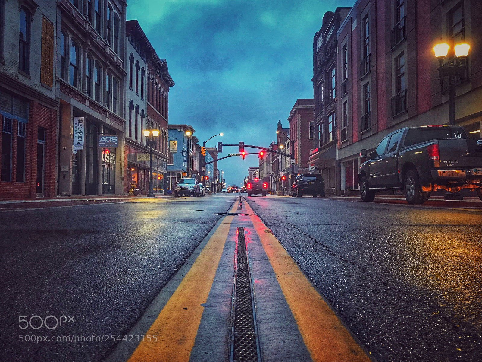 Apple iPhone 7 sample photo. Downtown muncie photography