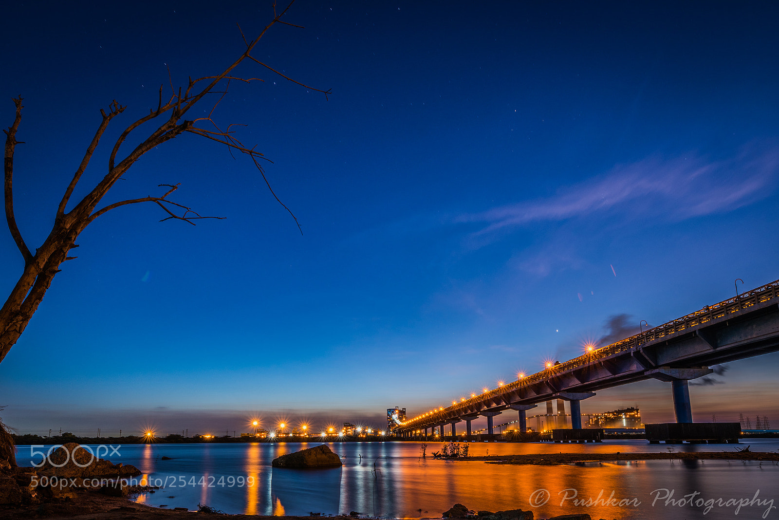 Nikon D810 sample photo. Ennore thermal power station photography