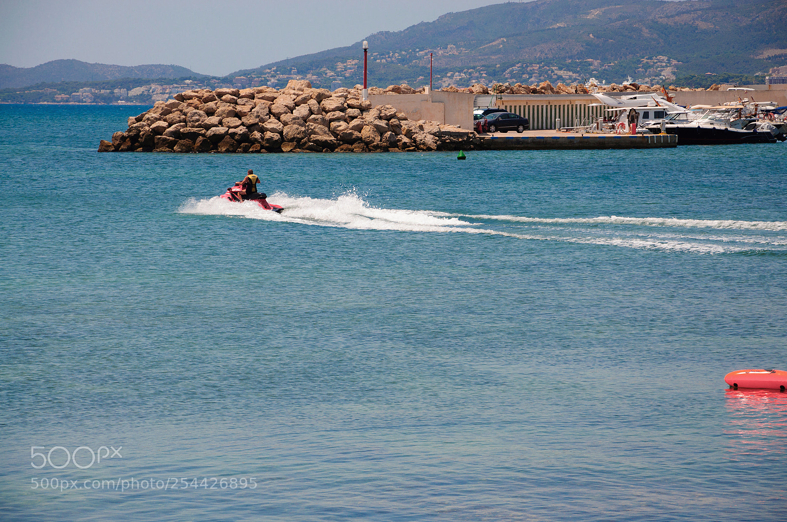 Nikon D90 sample photo. Water scooter at cala photography