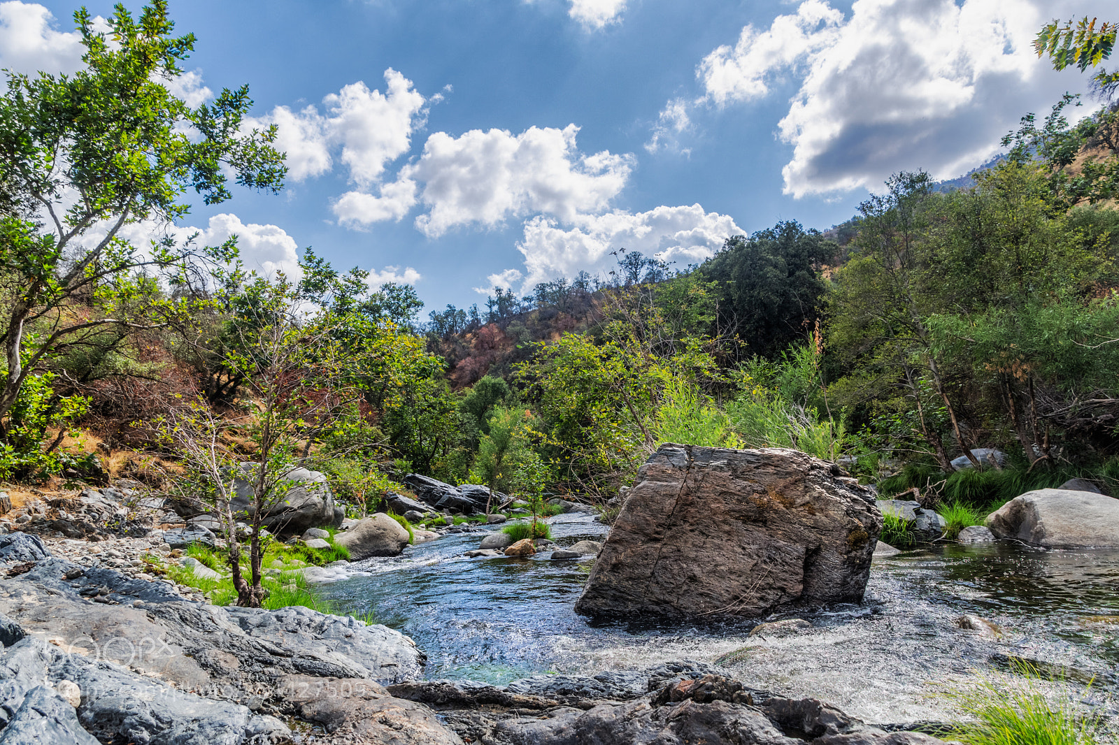 Nikon D7200 sample photo. Boulder in river photography
