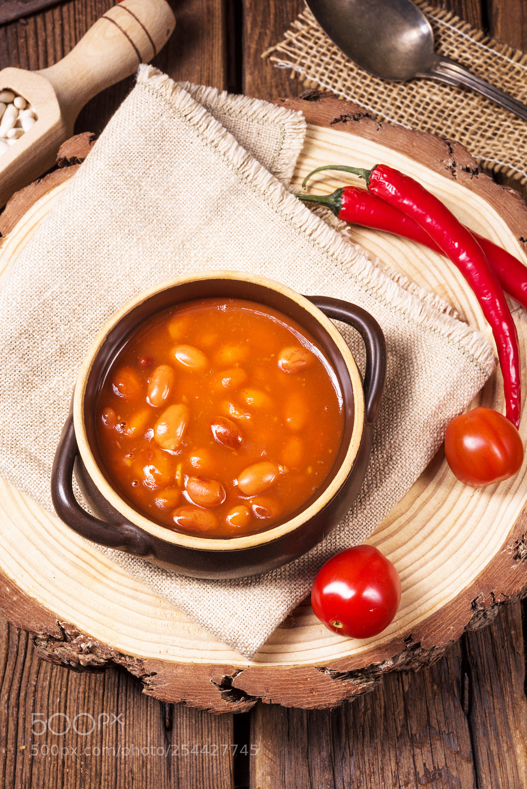 Nikon D810 sample photo. Baked beans in tomato photography