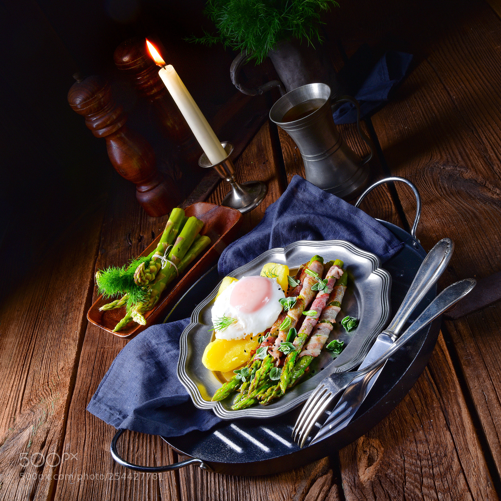 Nikon D810 sample photo. Green asparagus from the photography