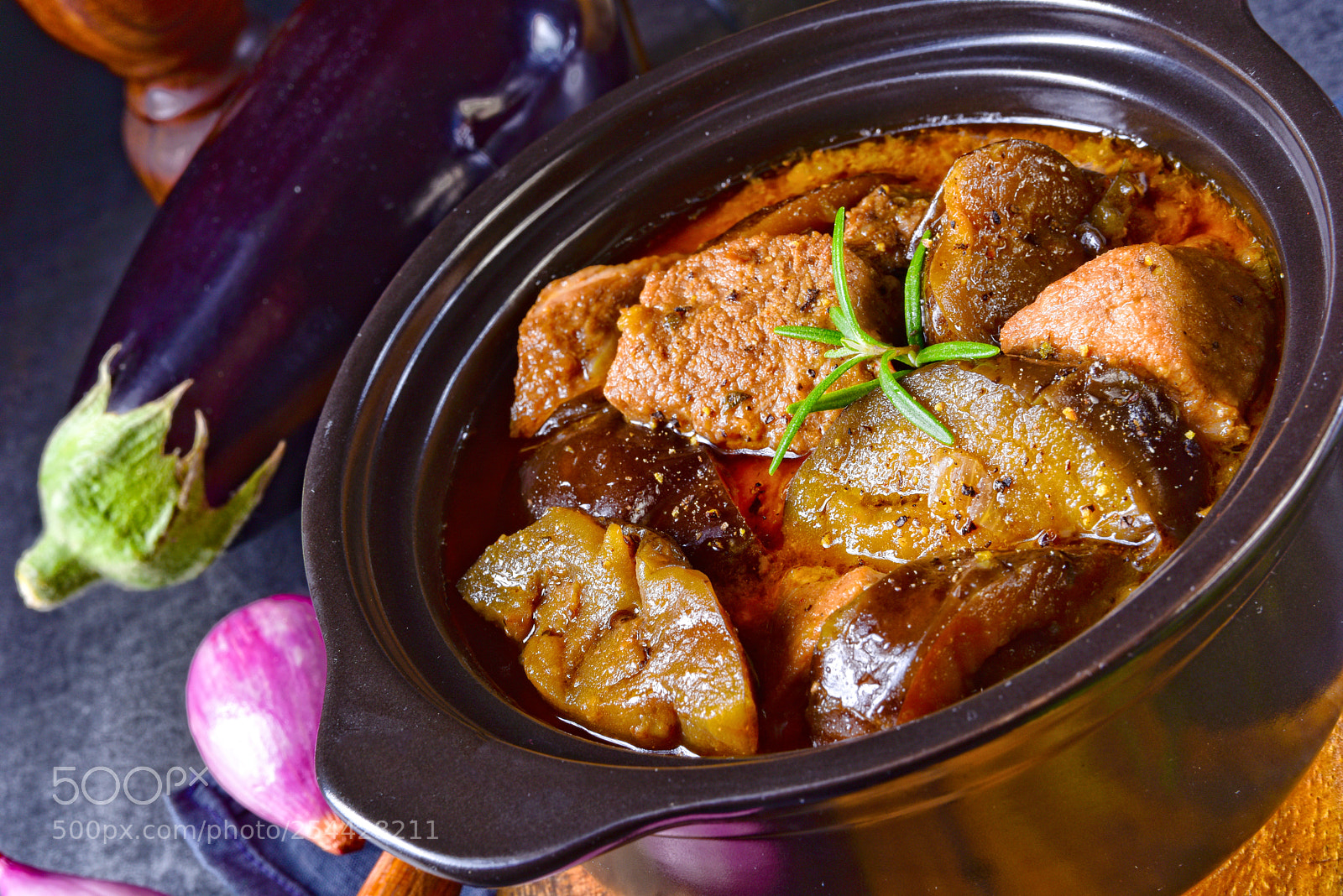 Nikon D810 sample photo. Eggplant casserole - melitzanes photography