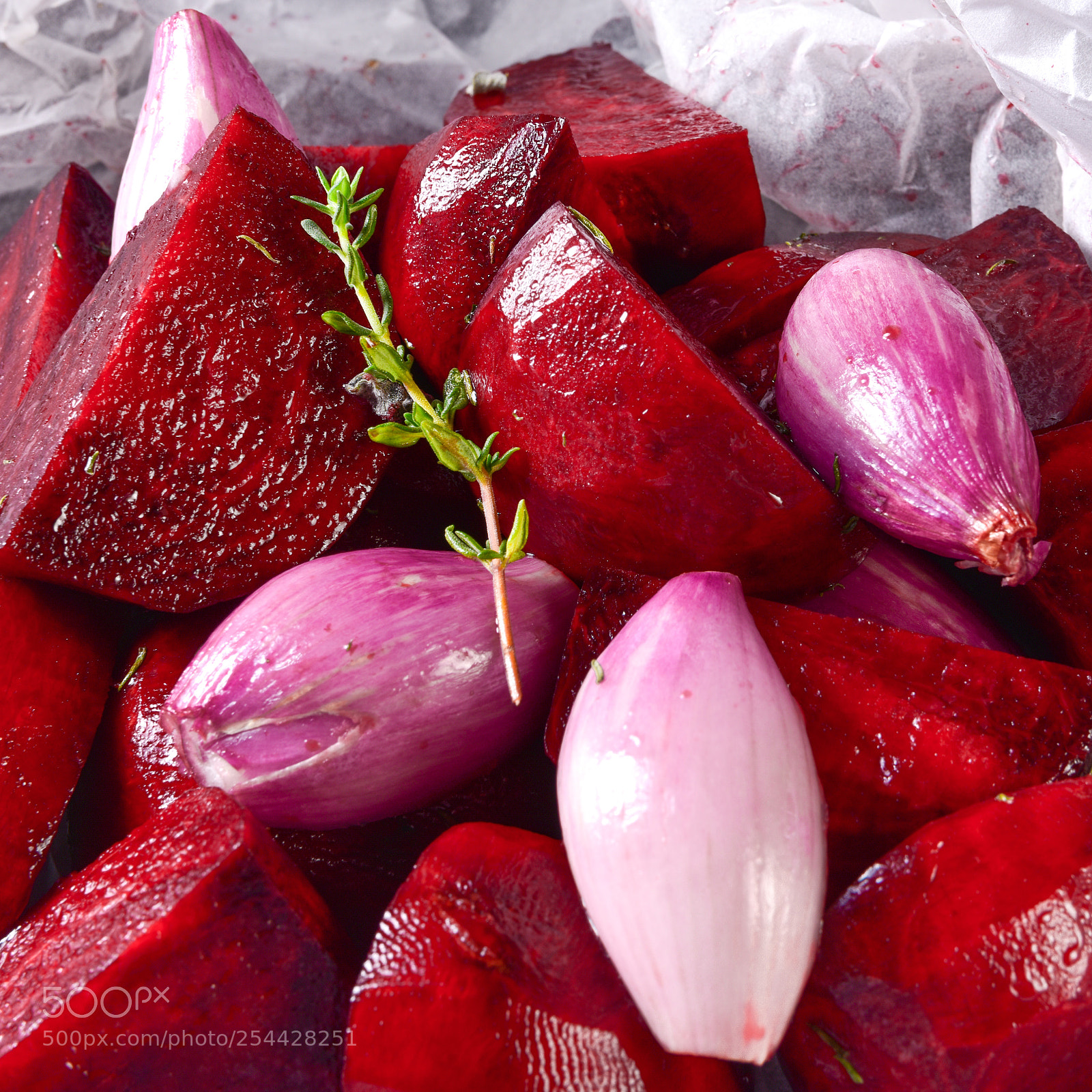 Nikon D810 sample photo. Oven baked red beets photography