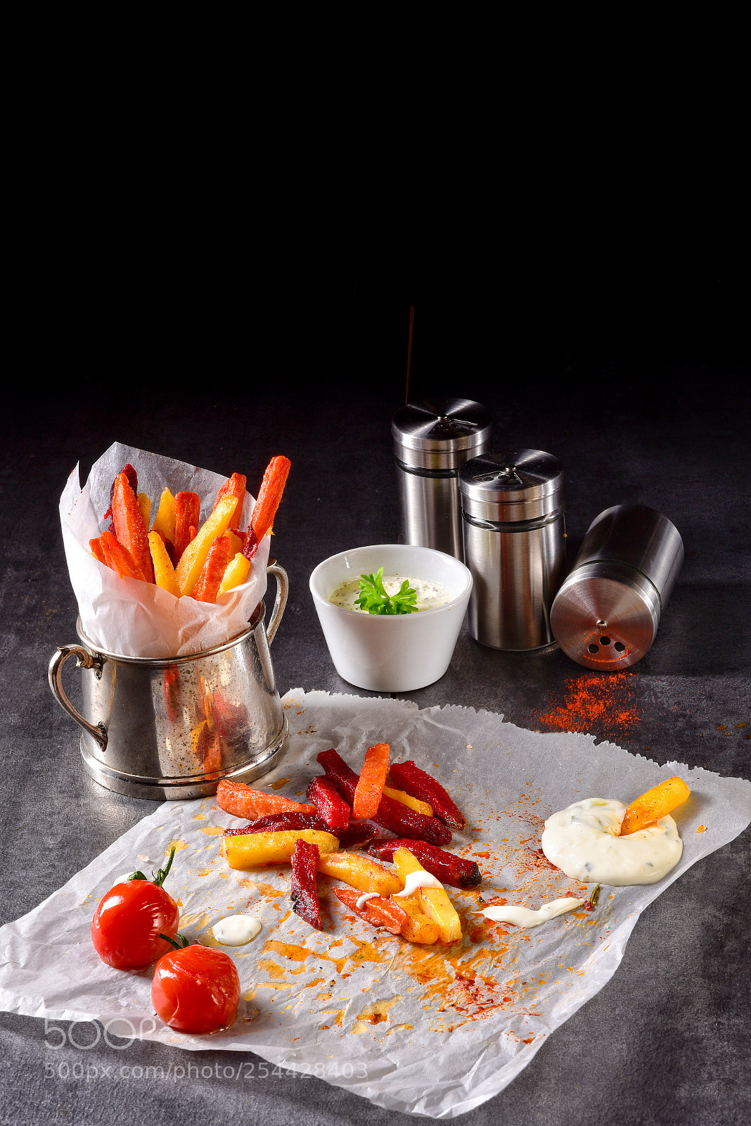 Nikon D810 sample photo. Vegetable french fries with photography