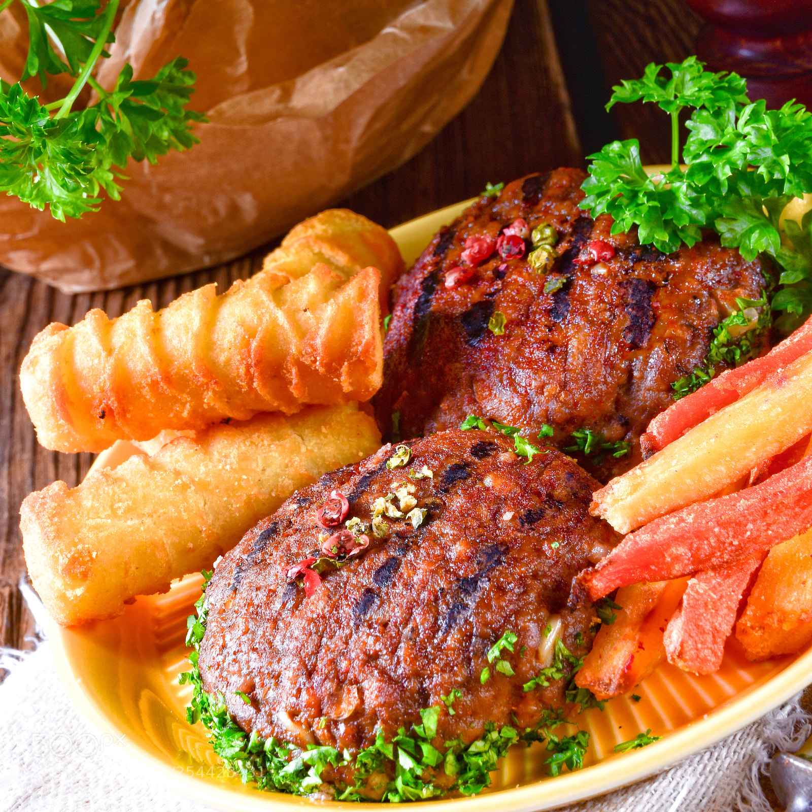 Nikon D810 sample photo. Grilled bullets with croquettes photography