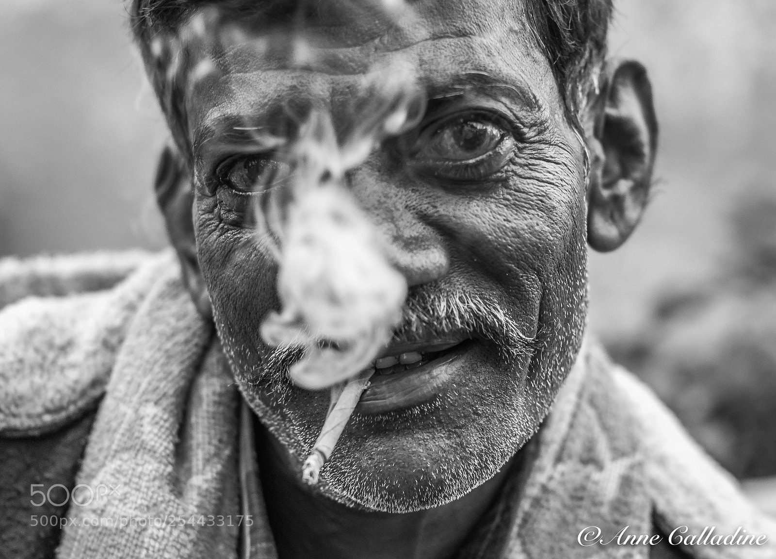Canon EOS 7D Mark II sample photo. Smoker photography