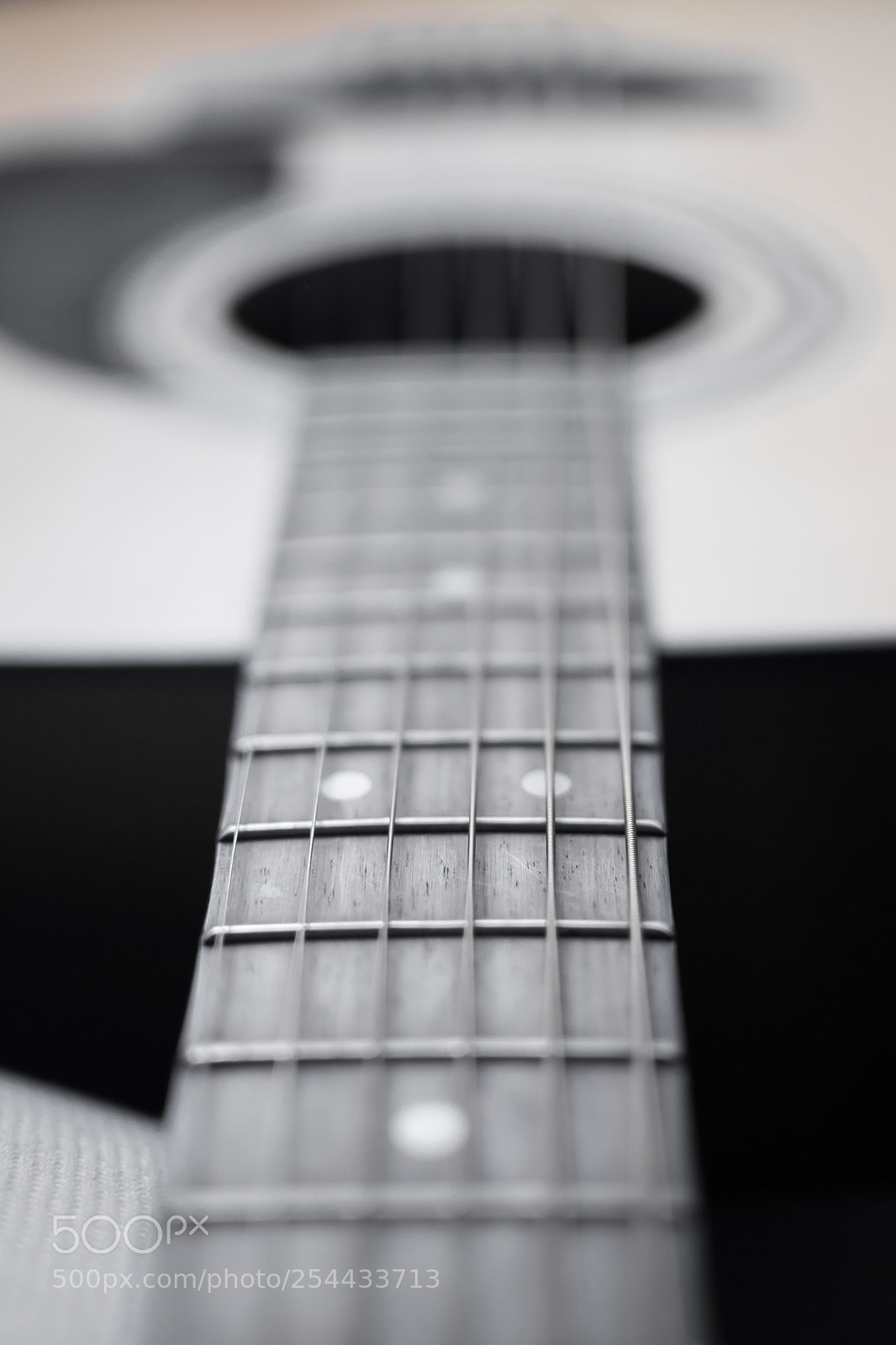 Nikon D7100 sample photo. Guitar detail neck photography