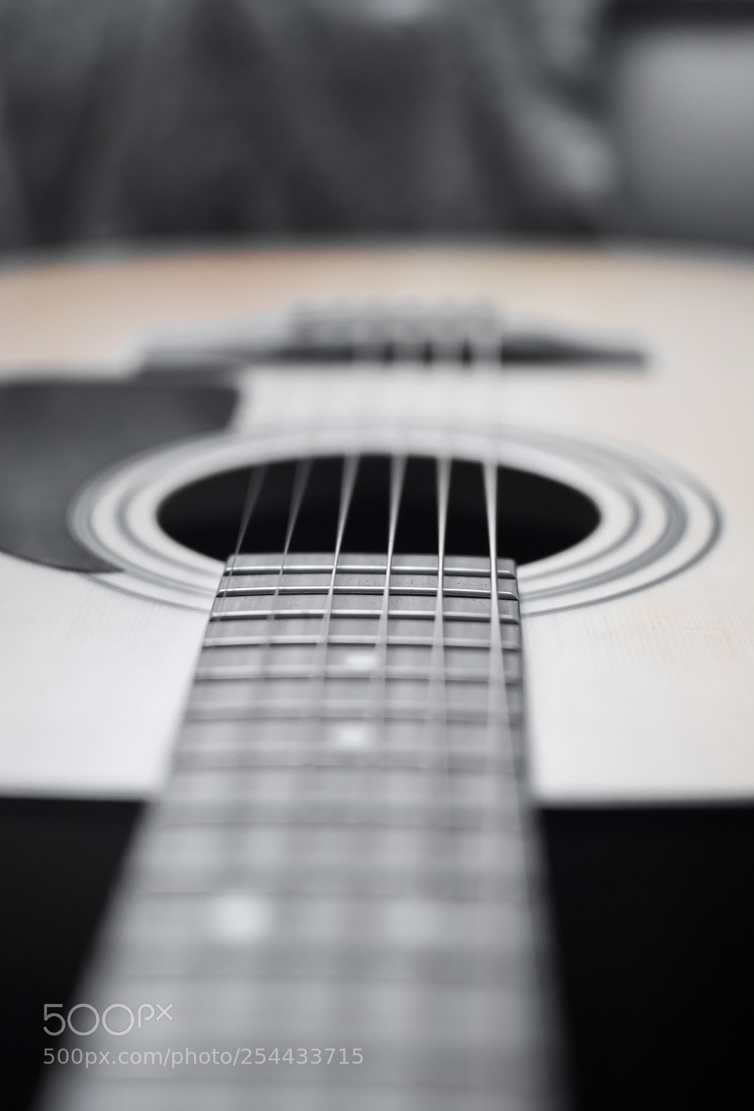 Nikon D7100 sample photo. Guitar detail neck photography