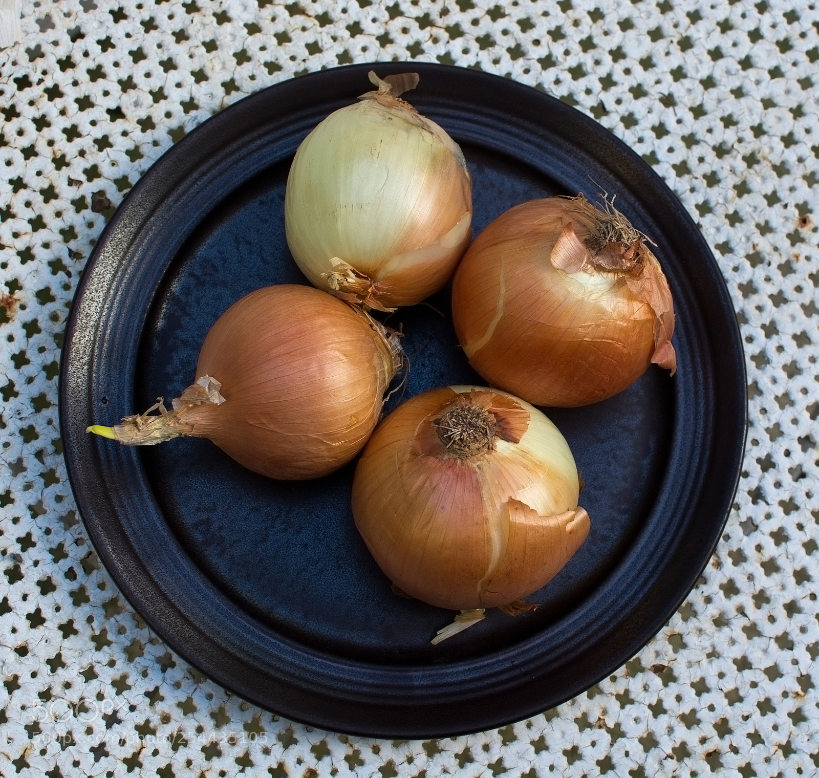 Nikon D7100 sample photo. Fresh yellow onions plate photography