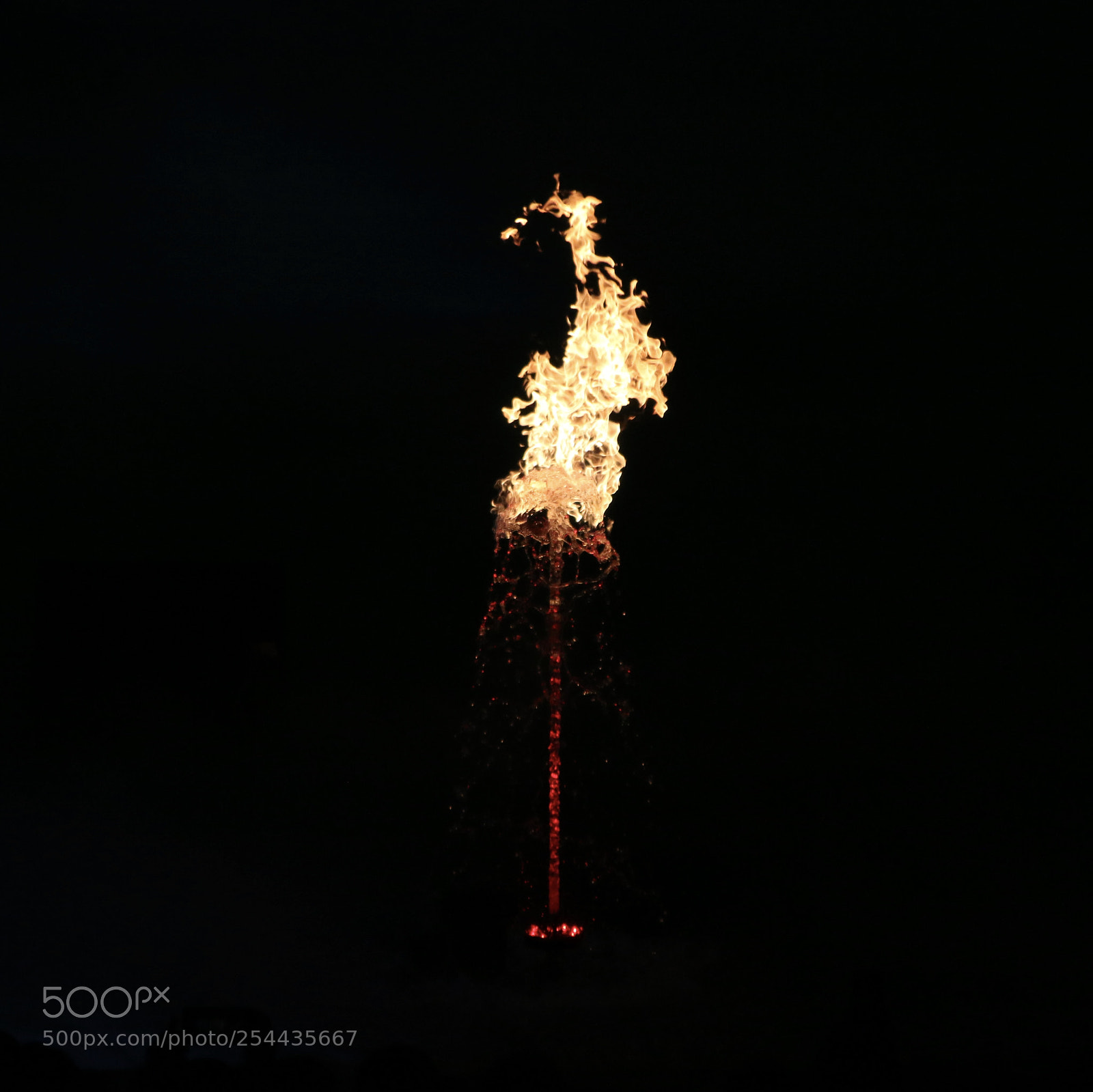 Canon EOS 70D sample photo. Fire in the water. photography