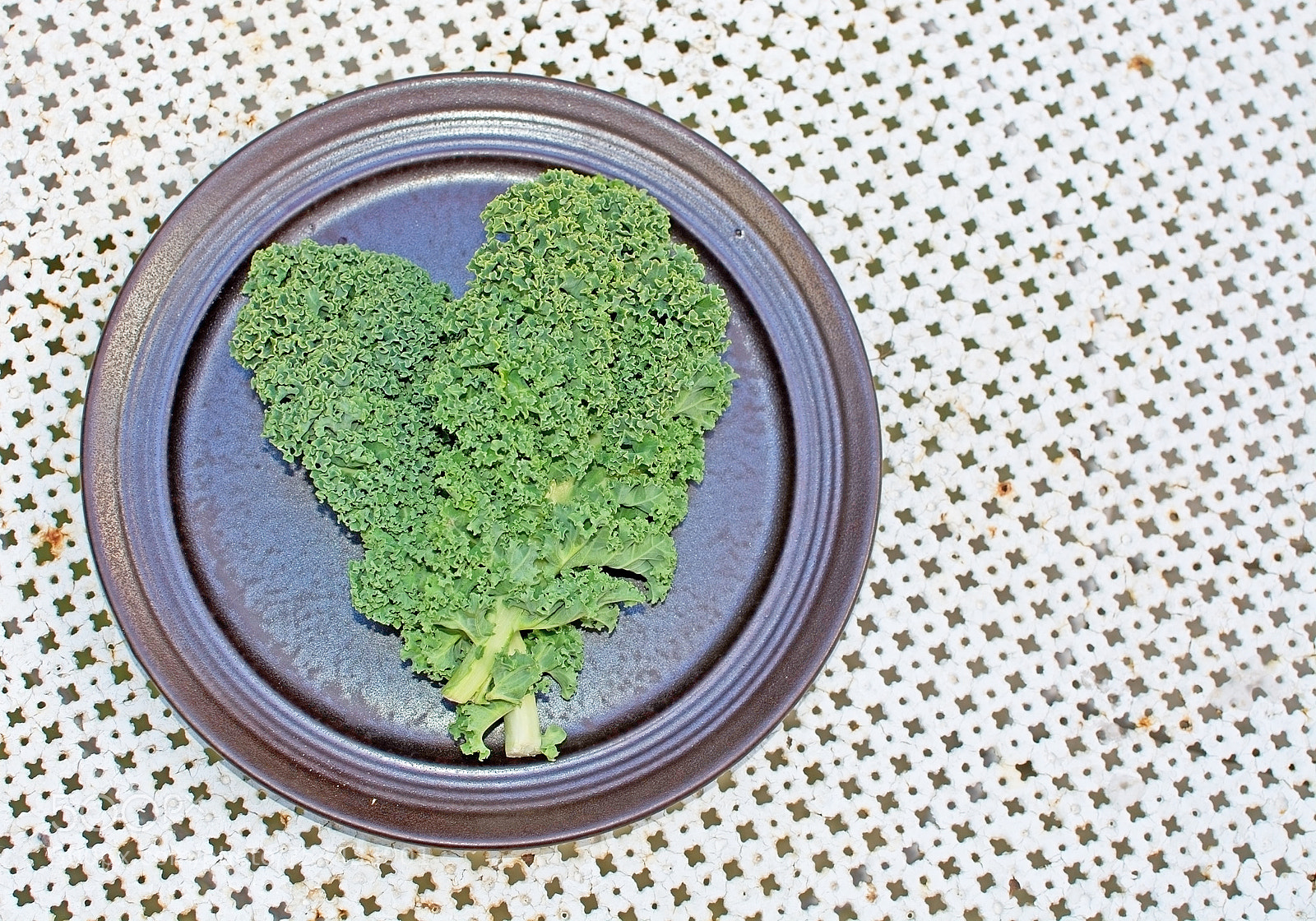 Nikon D7100 sample photo. Fresh green cut kale photography