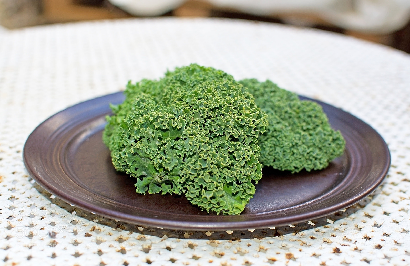 Nikon D7100 sample photo. Fresh green cut kale photography