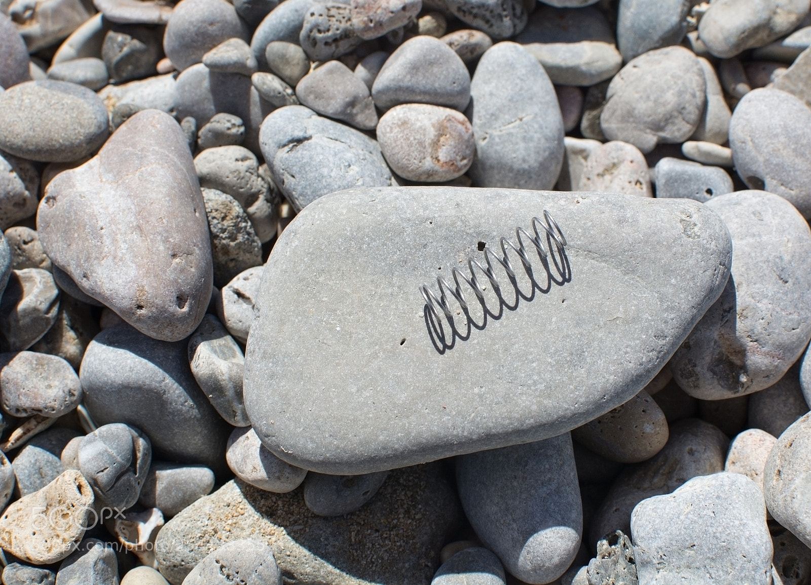 Nikon D7100 sample photo. Beach rocks closeup photography