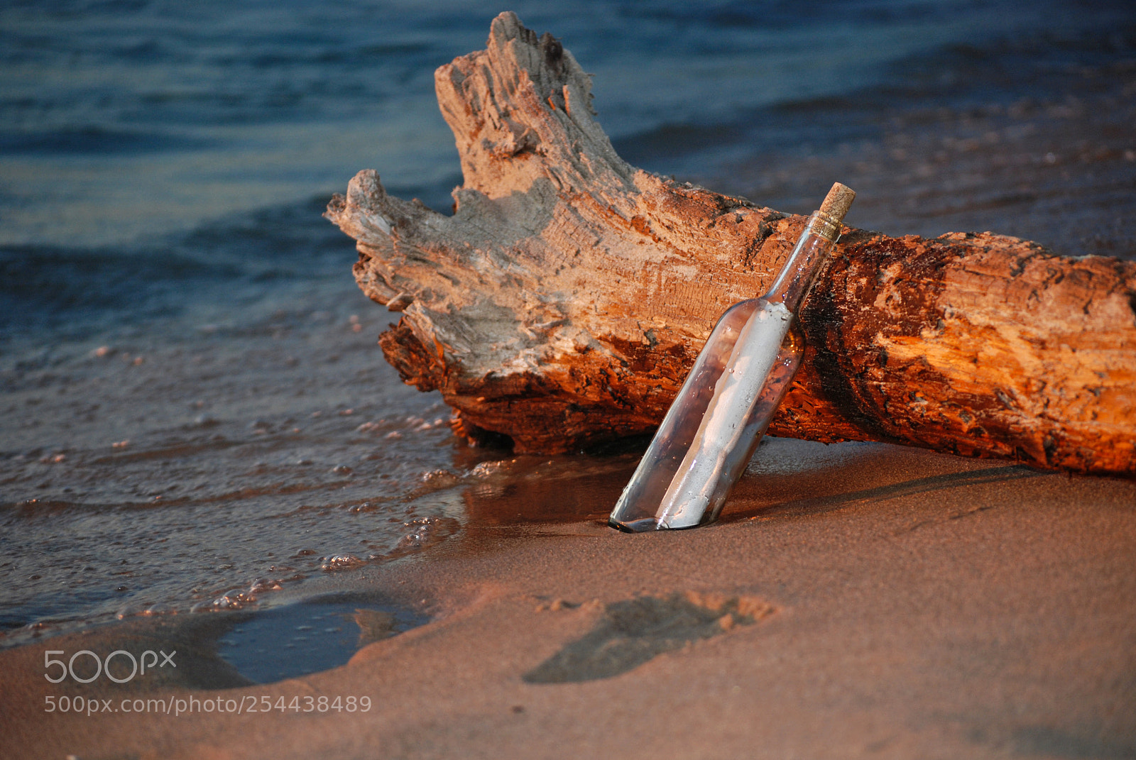 Nikon D80 sample photo. Message in a bottle photography
