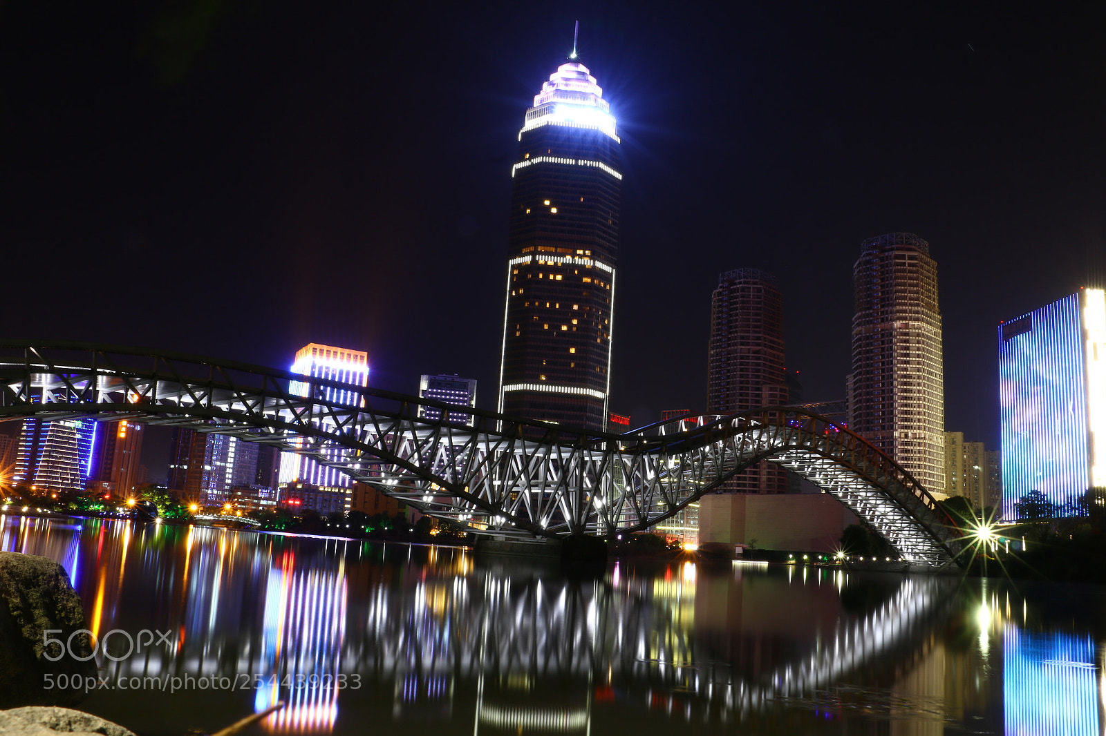 Canon EOS 70D sample photo. Shaoxing at night photography