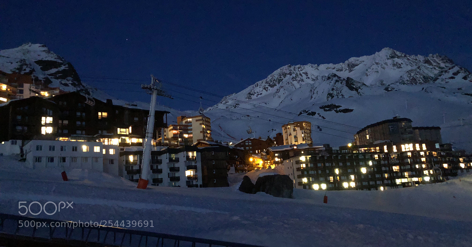 Apple iPhone X sample photo. Val thorens  photography