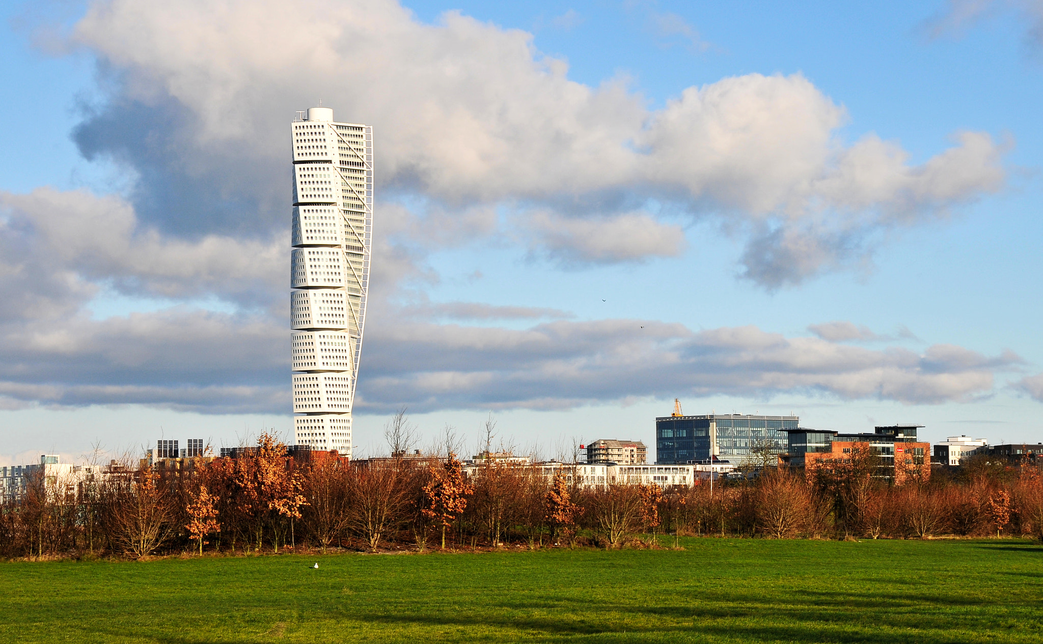 Nikon D300 sample photo. The turning torso photography