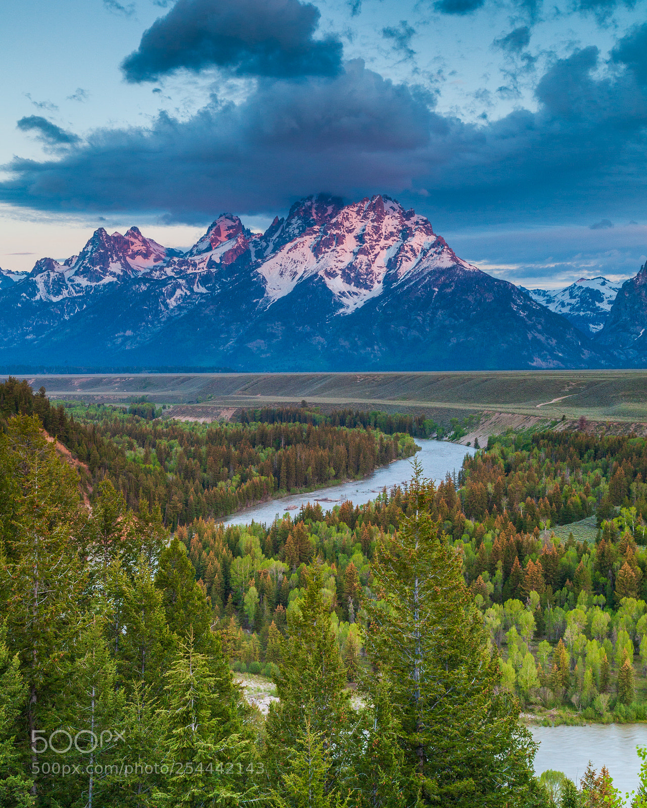 Canon EOS 5D Mark II sample photo. Snake river overlook photography