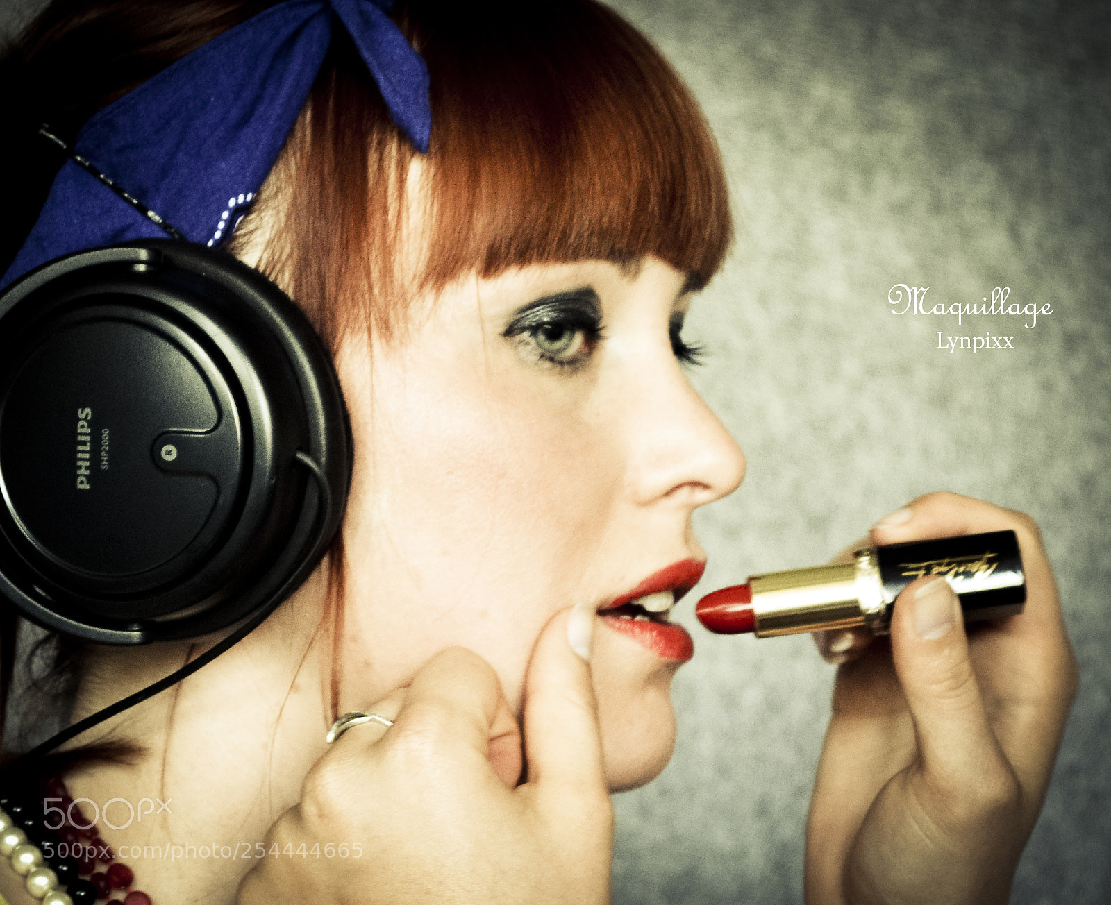 Nikon D3100 sample photo. Maquillage photography