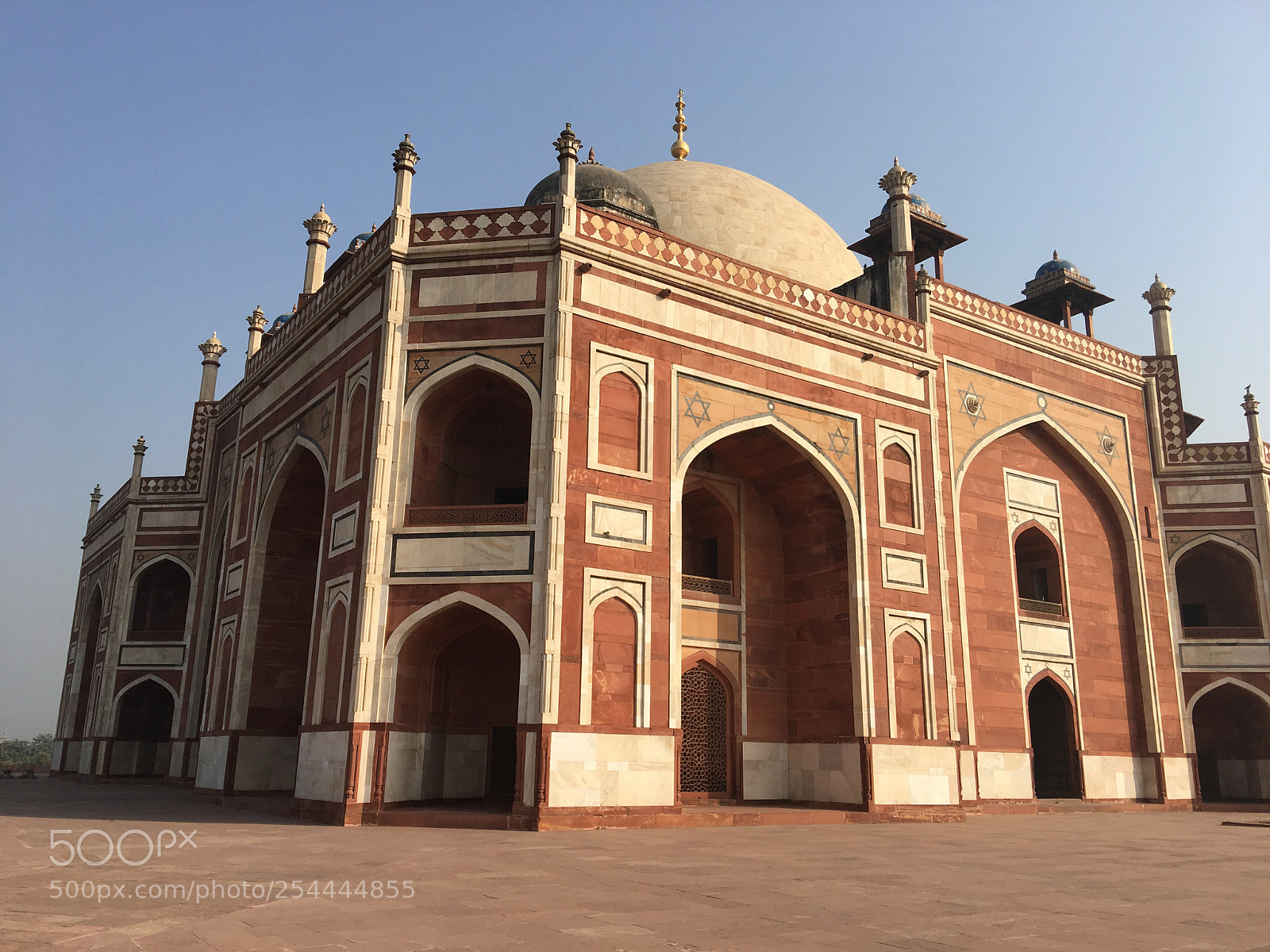 Apple iPhone 6s Plus sample photo. Humayun's tomb photography