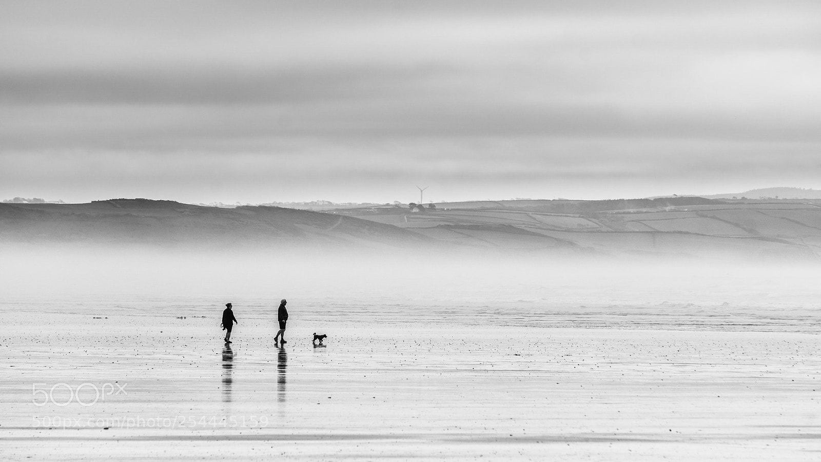 Sony a6000 sample photo. Misty beach photography