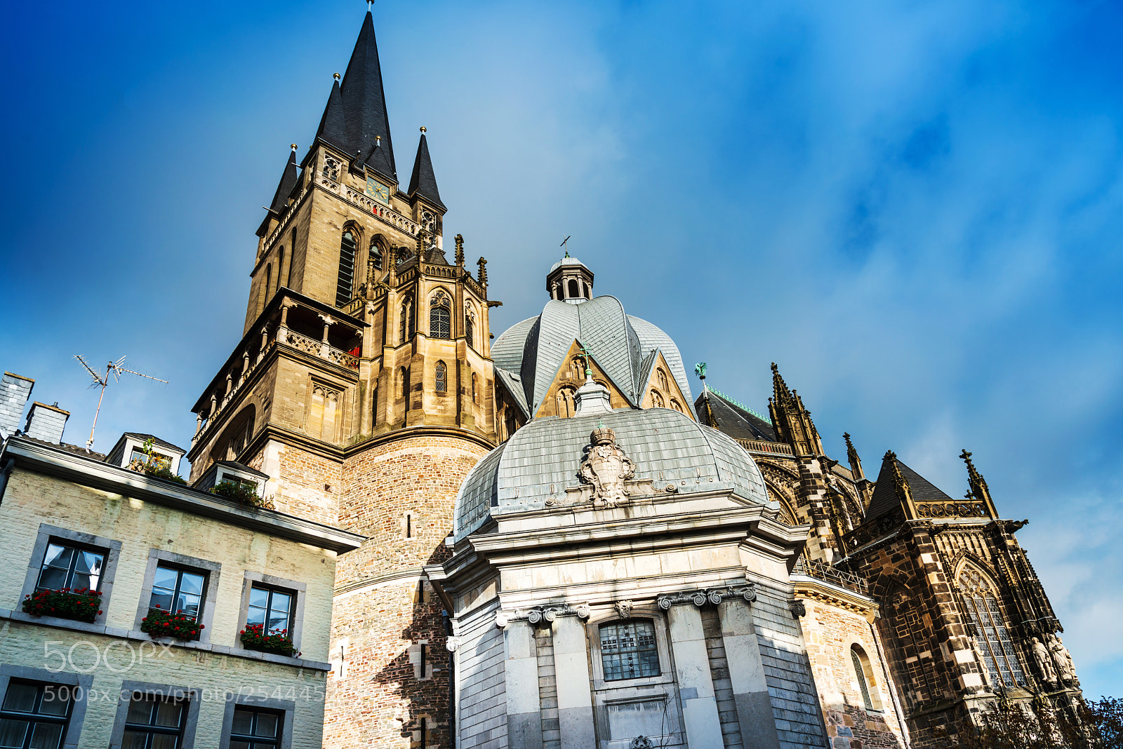 Nikon D800 sample photo. Landmark aachener dom in photography