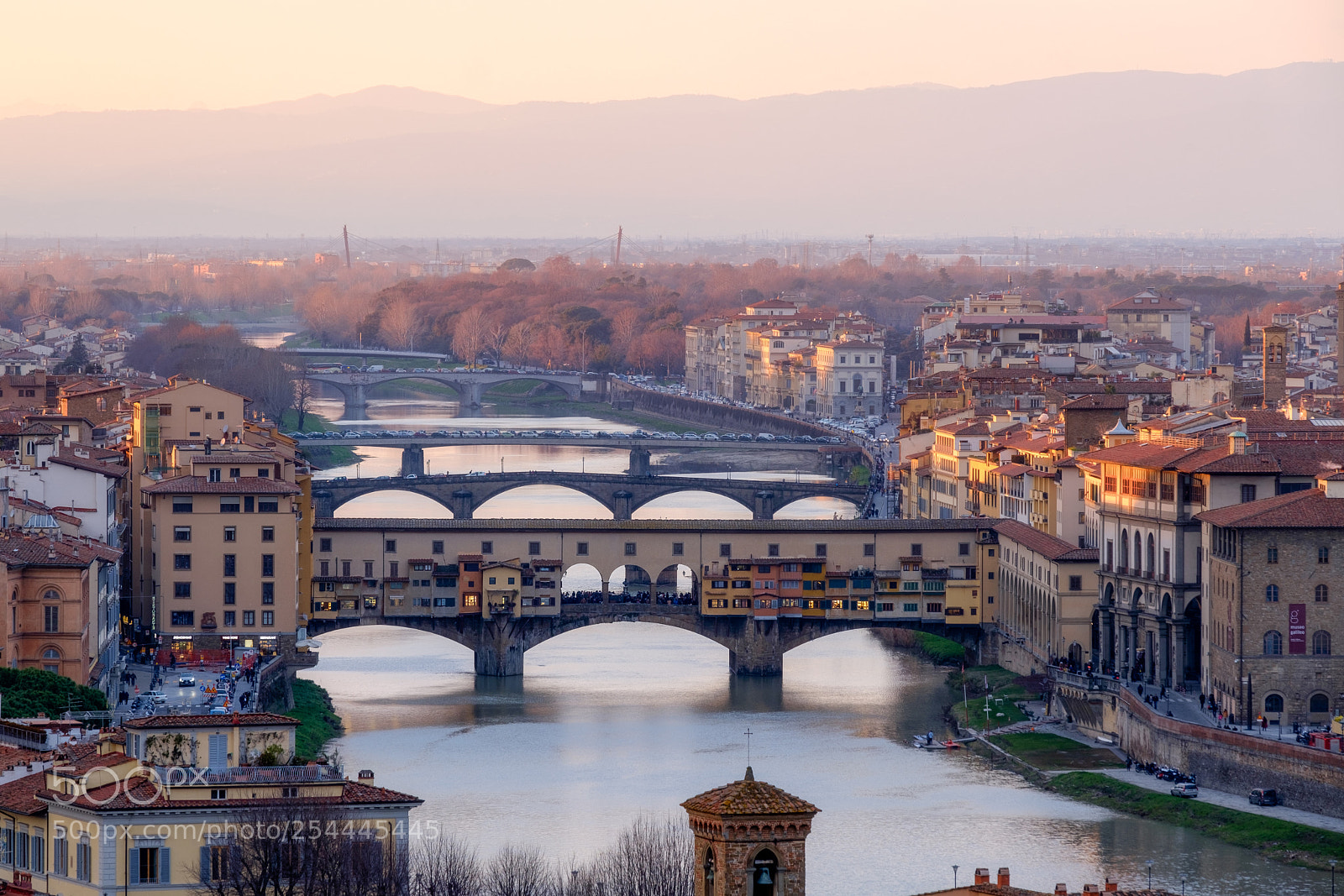 Fujifilm X-T2 sample photo. Sunset on the arno photography