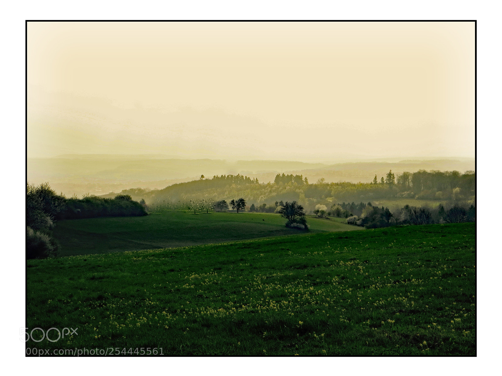 Canon PowerShot SX240 HS sample photo. Abendlandschaft bei igel mit photography
