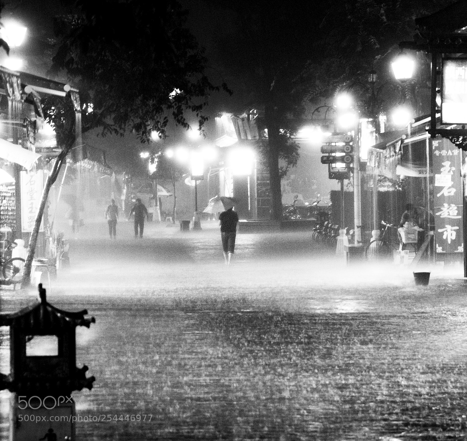 Nikon D7000 sample photo. Rainy evening in dali photography