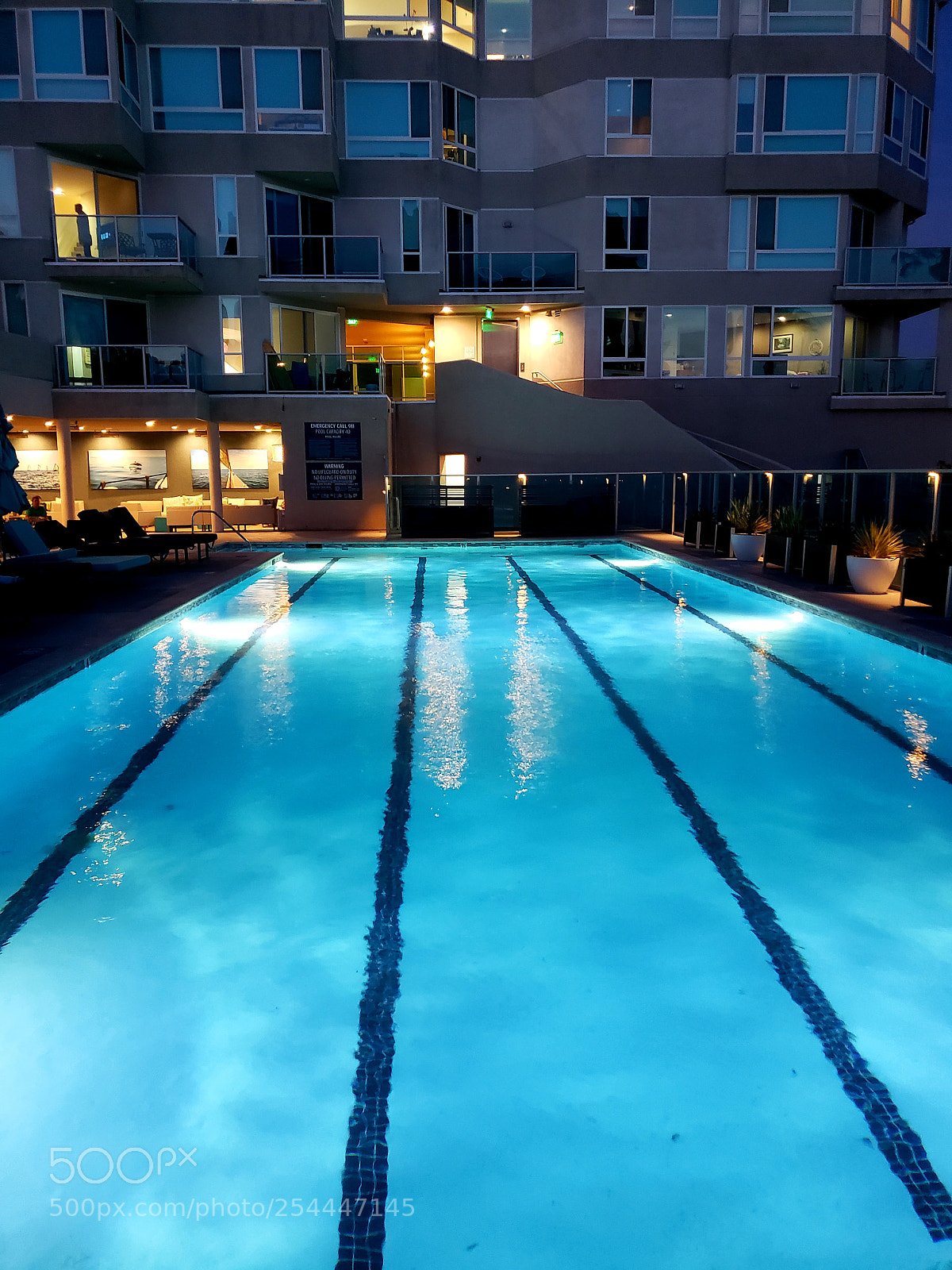 Samsung Galaxy S9+ sample photo. Pool photography