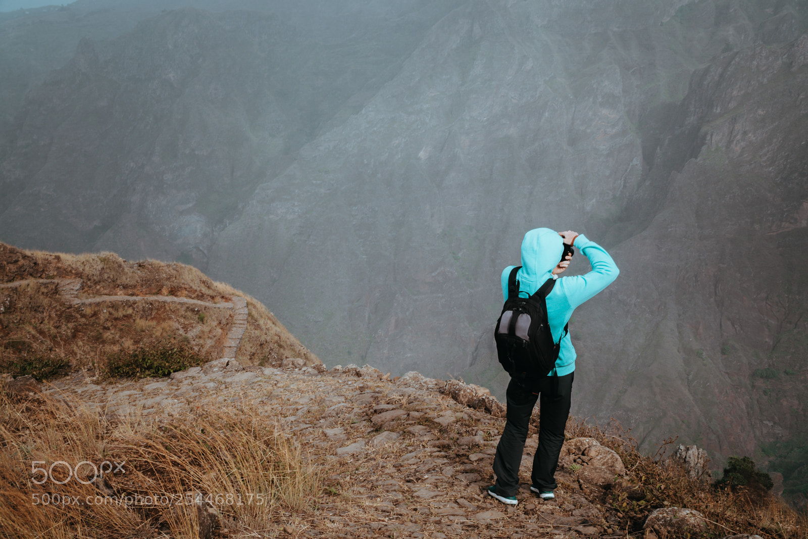 Sony a6500 sample photo. Man in high altitude photography