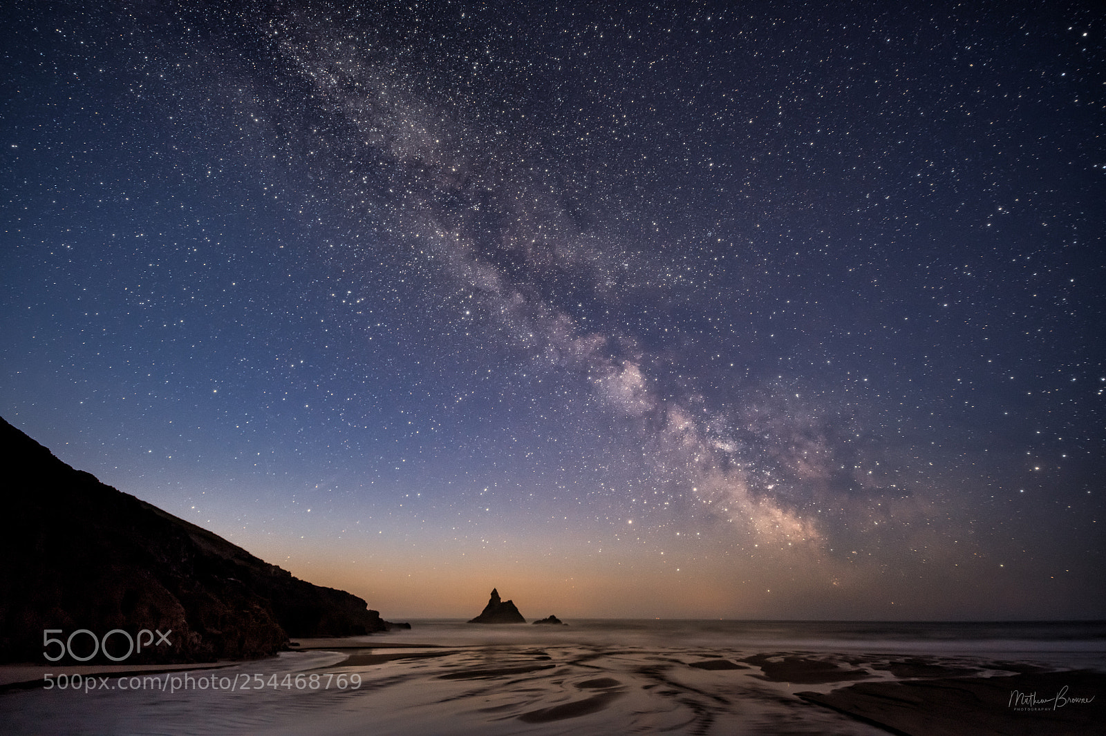 Nikon D850 sample photo. Church rock milky way photography