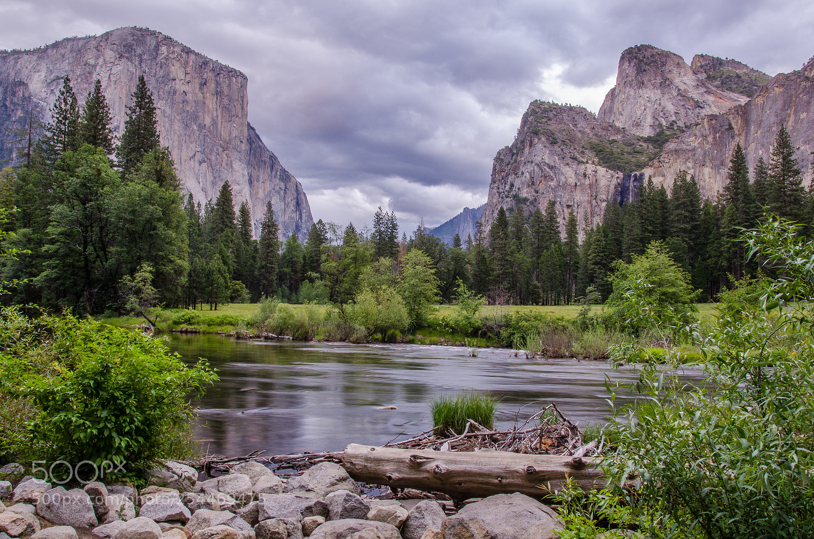 Nikon D7000 sample photo. Moody valley view photography