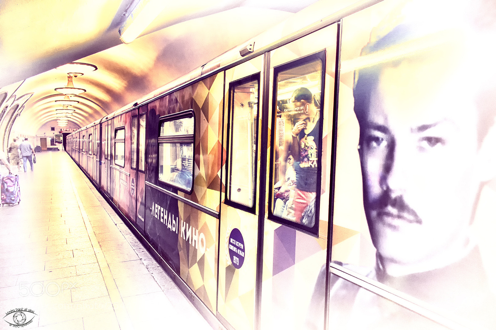 Canon EOS 70D sample photo. Moscow subway photography