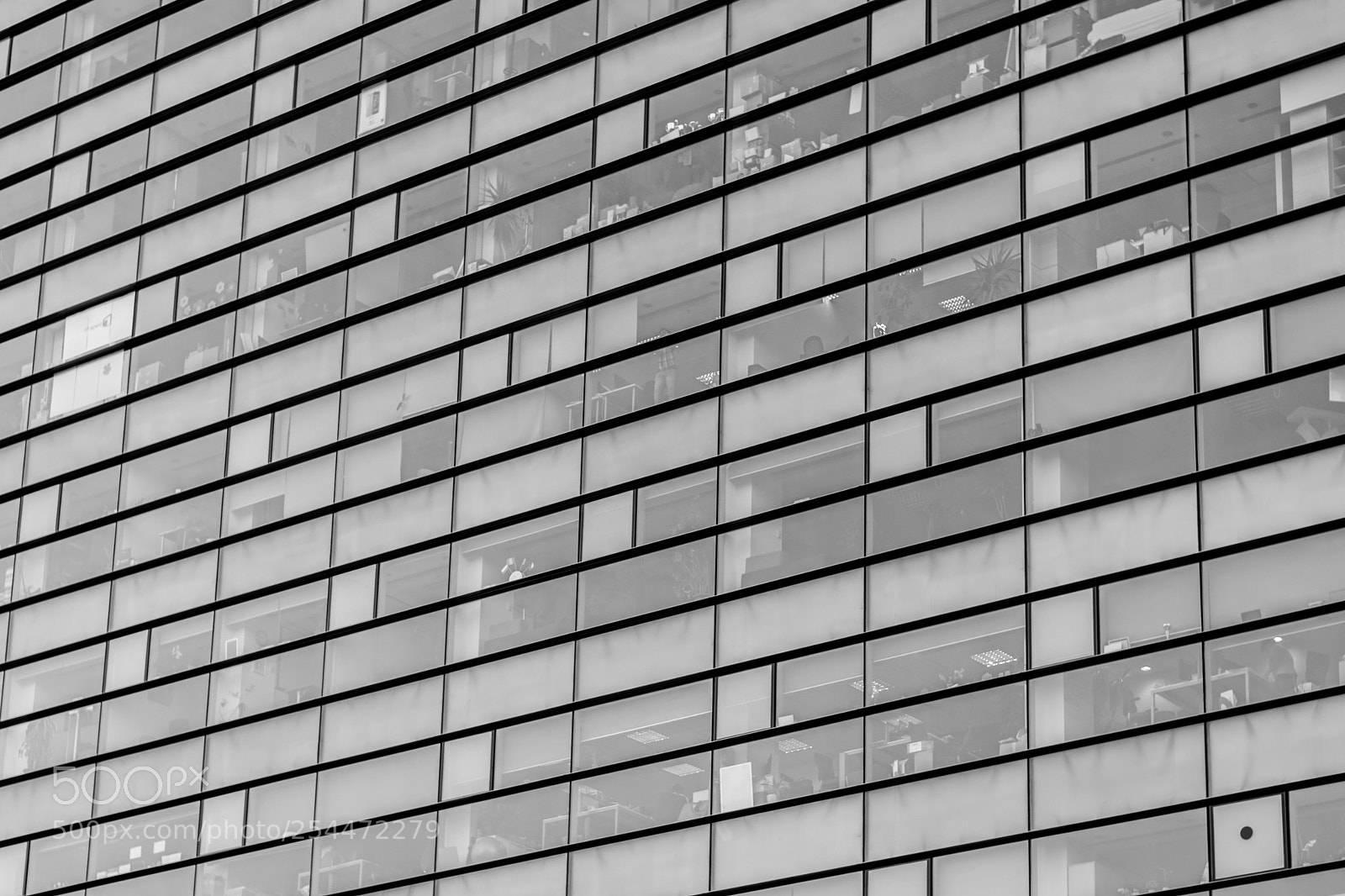 Nikon D5200 sample photo. Friday evening, office building photography