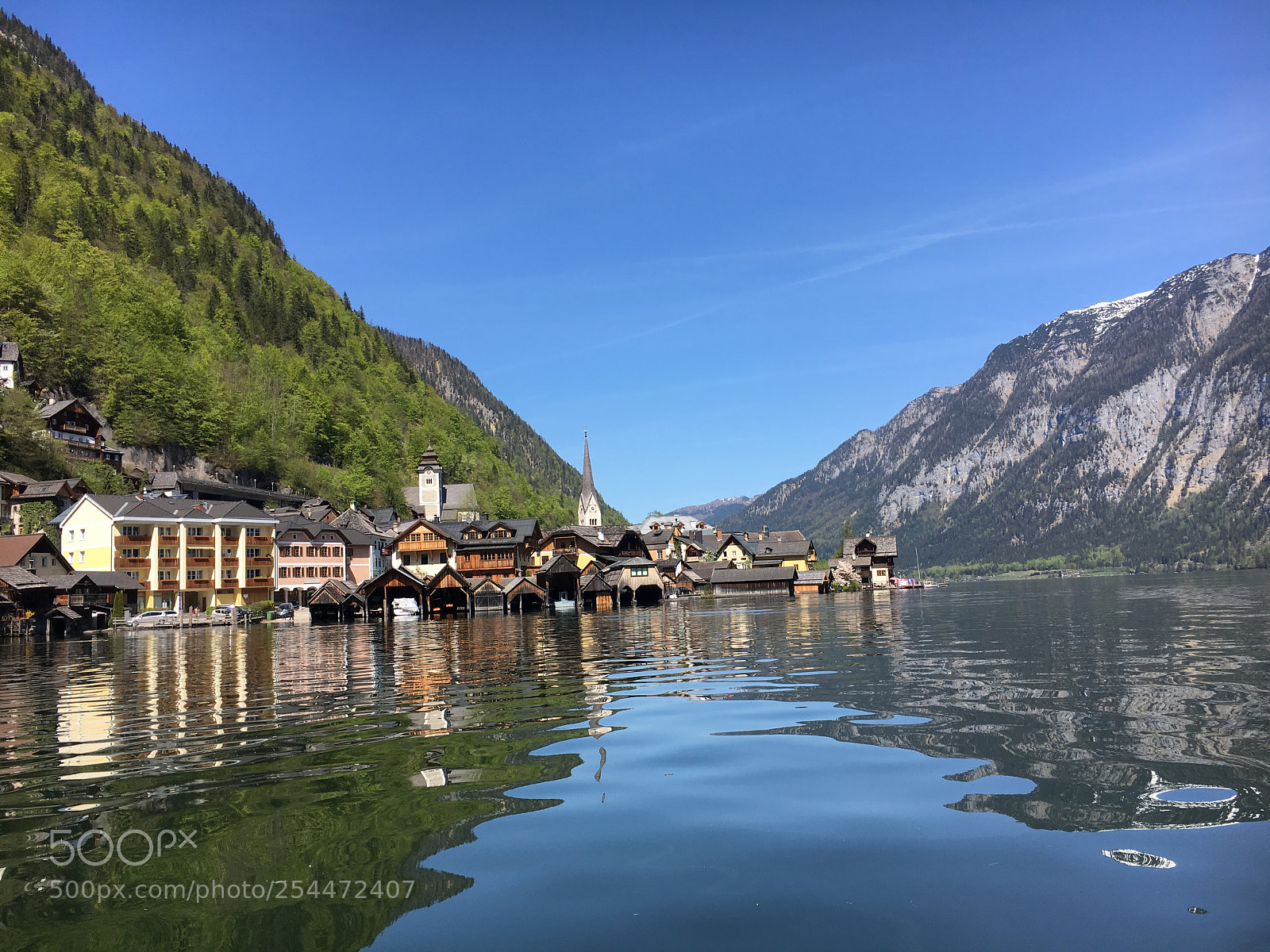 Apple iPhone 6s sample photo. Spring hallstatt  photography