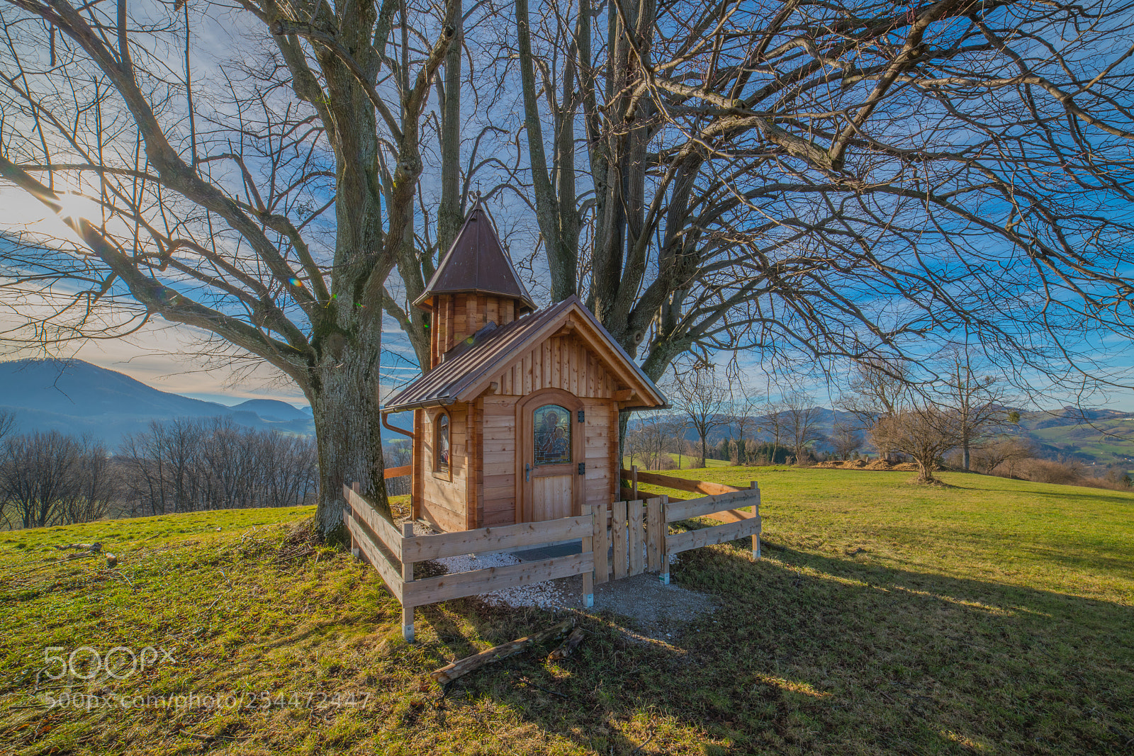Nikon D850 sample photo. Wooden church photography