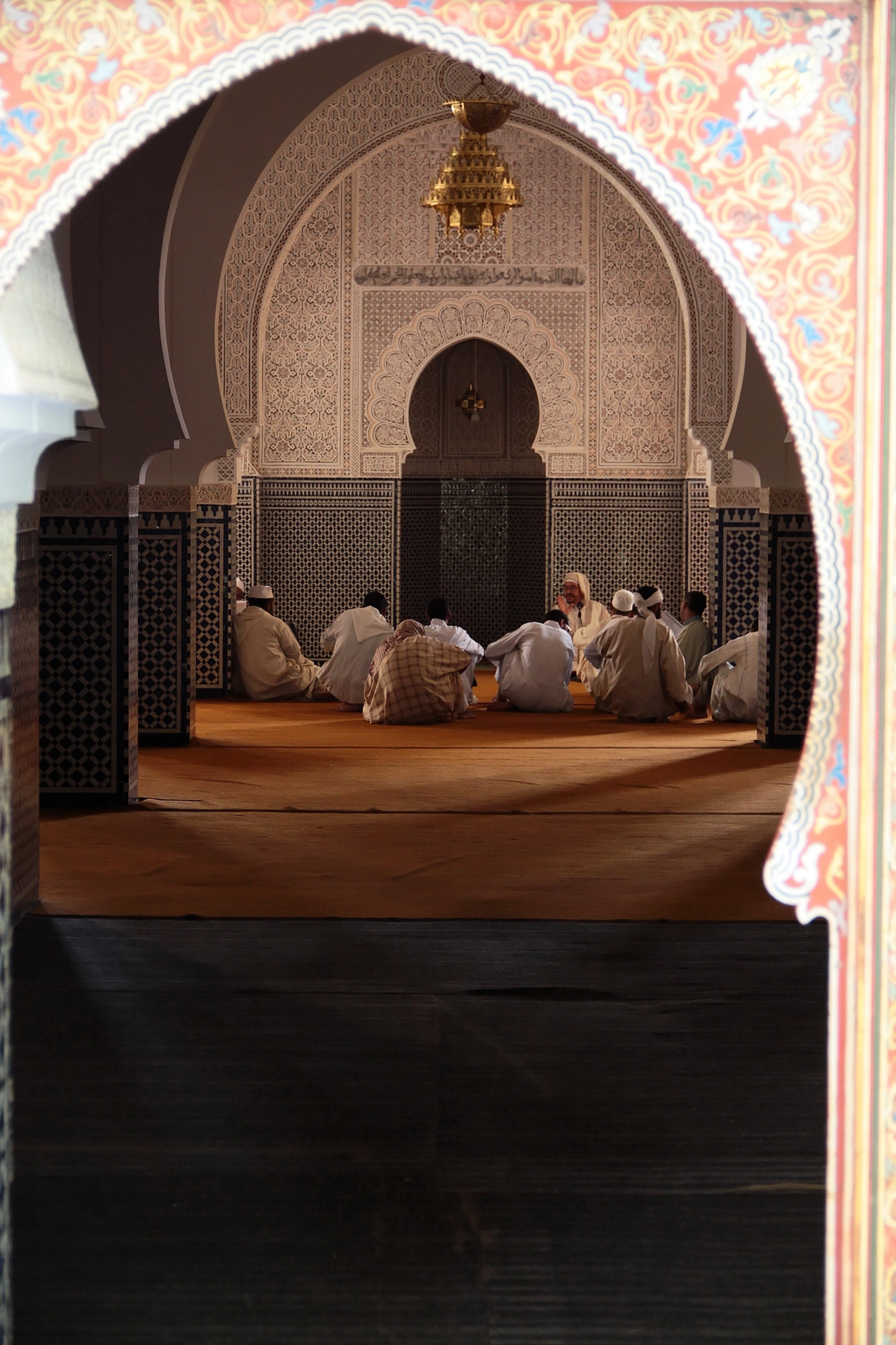 Canon EOS 500D (EOS Rebel T1i / EOS Kiss X3) sample photo. Koran school in the moulay ali cherif mausoleum photography