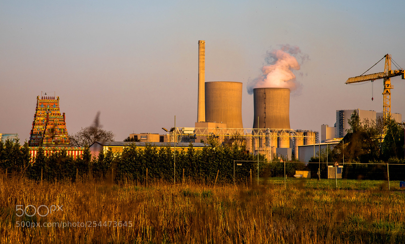 Canon EOS 6D Mark II sample photo. Power plant hamm photography