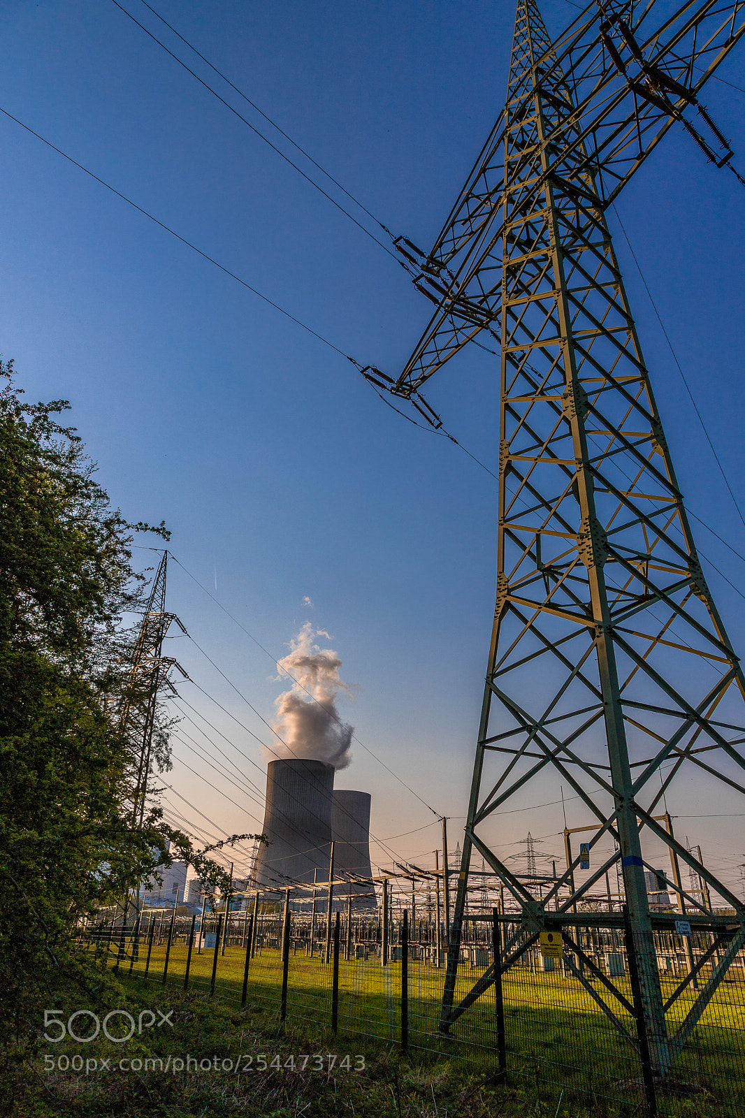 Canon EOS 6D Mark II sample photo. Power plant hamm2 photography