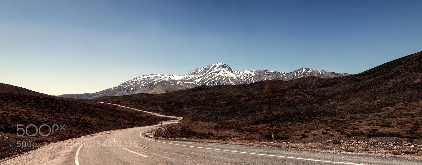 Canon EOS 5D Mark IV sample photo. Panaromic view of road photography