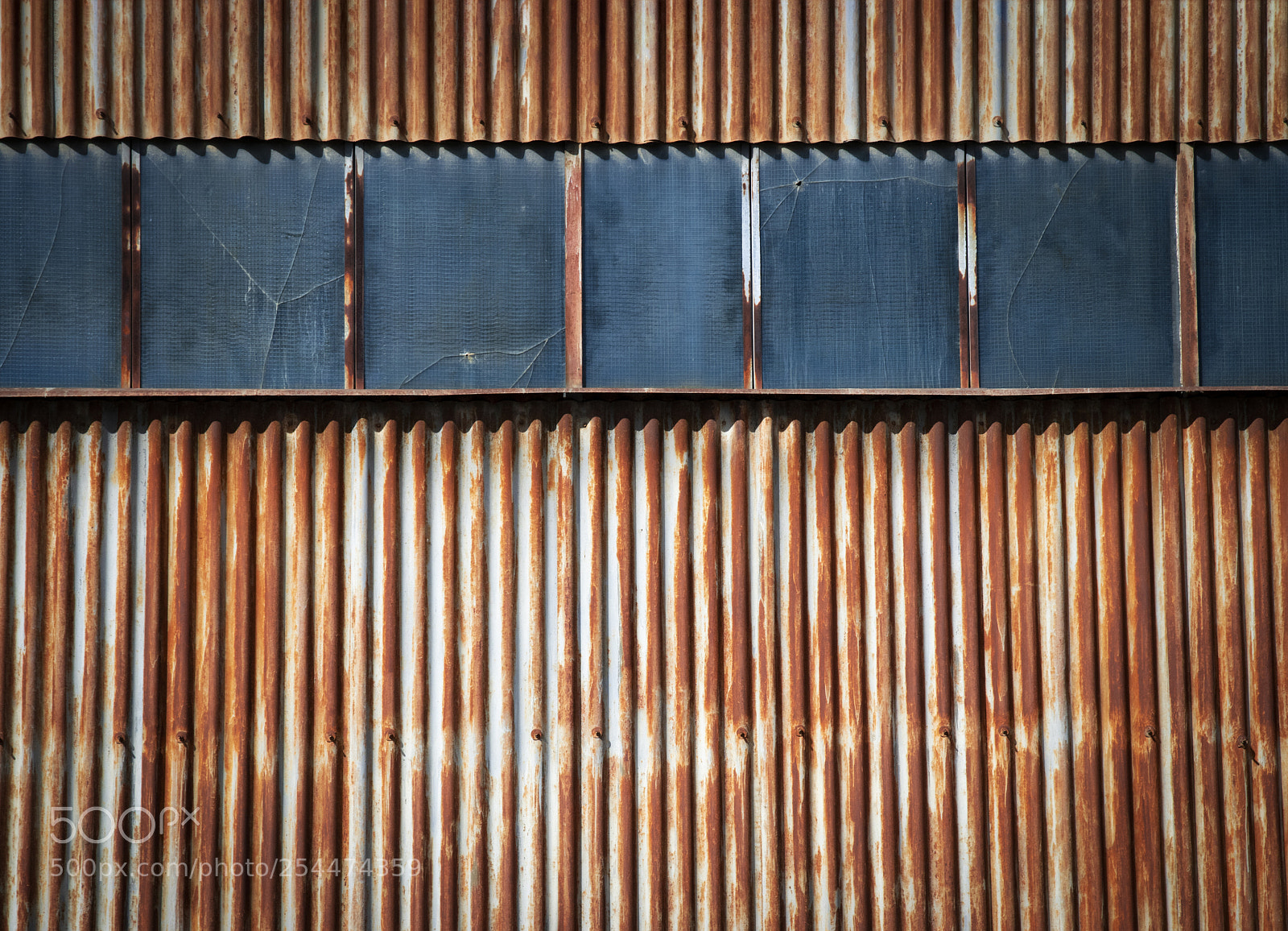 Nikon D5500 sample photo. A rusty metal gate photography