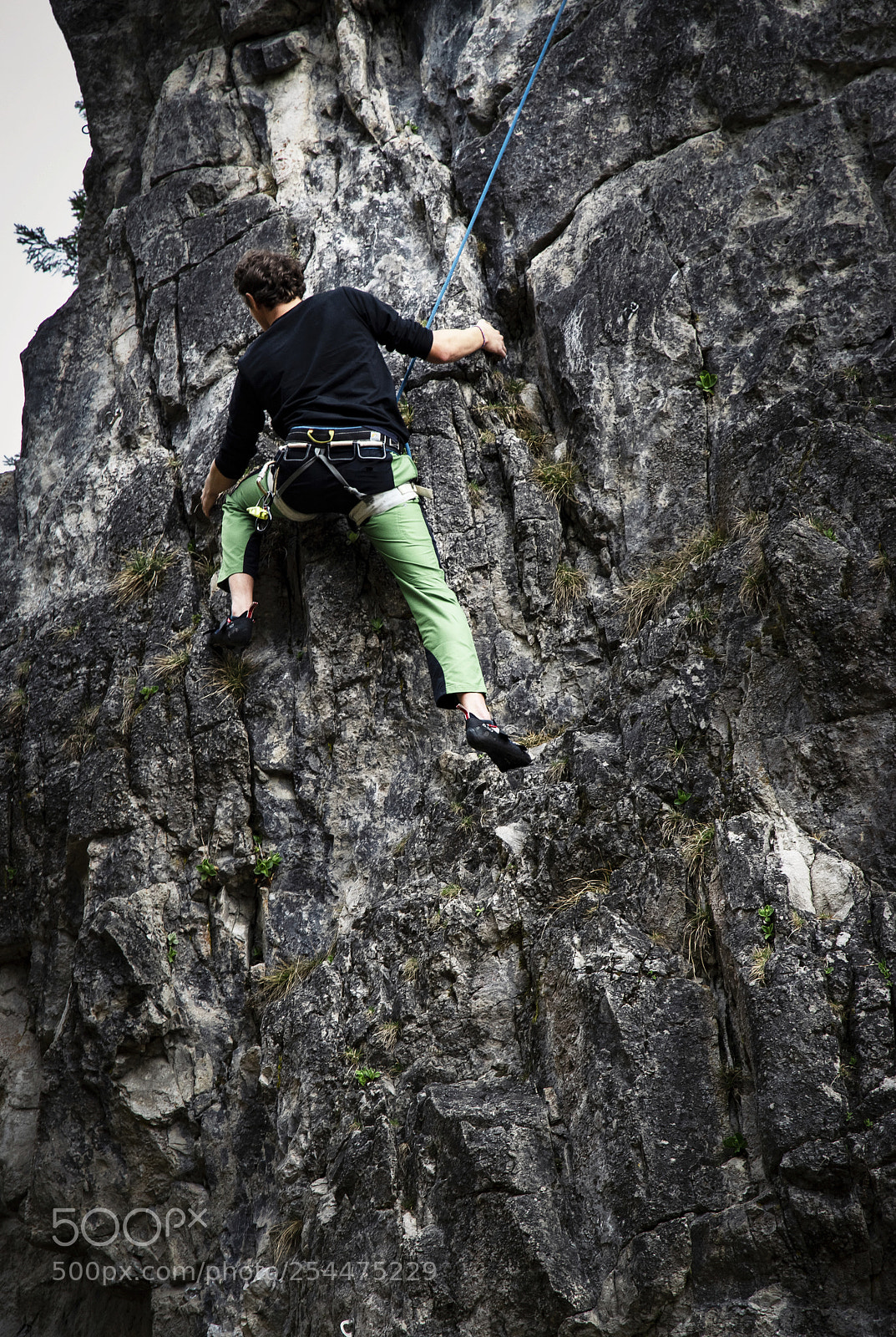 Nikon D5500 sample photo. Young man climber on photography