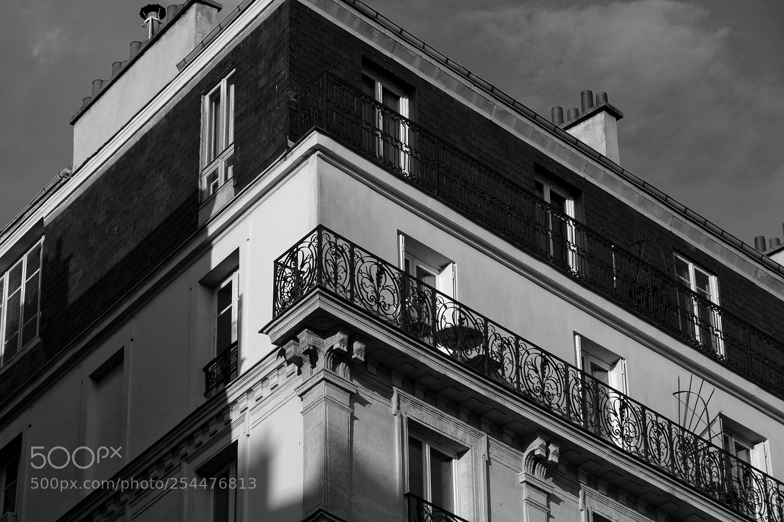 Sony SLT-A65 (SLT-A65V) sample photo. Building b&w photography
