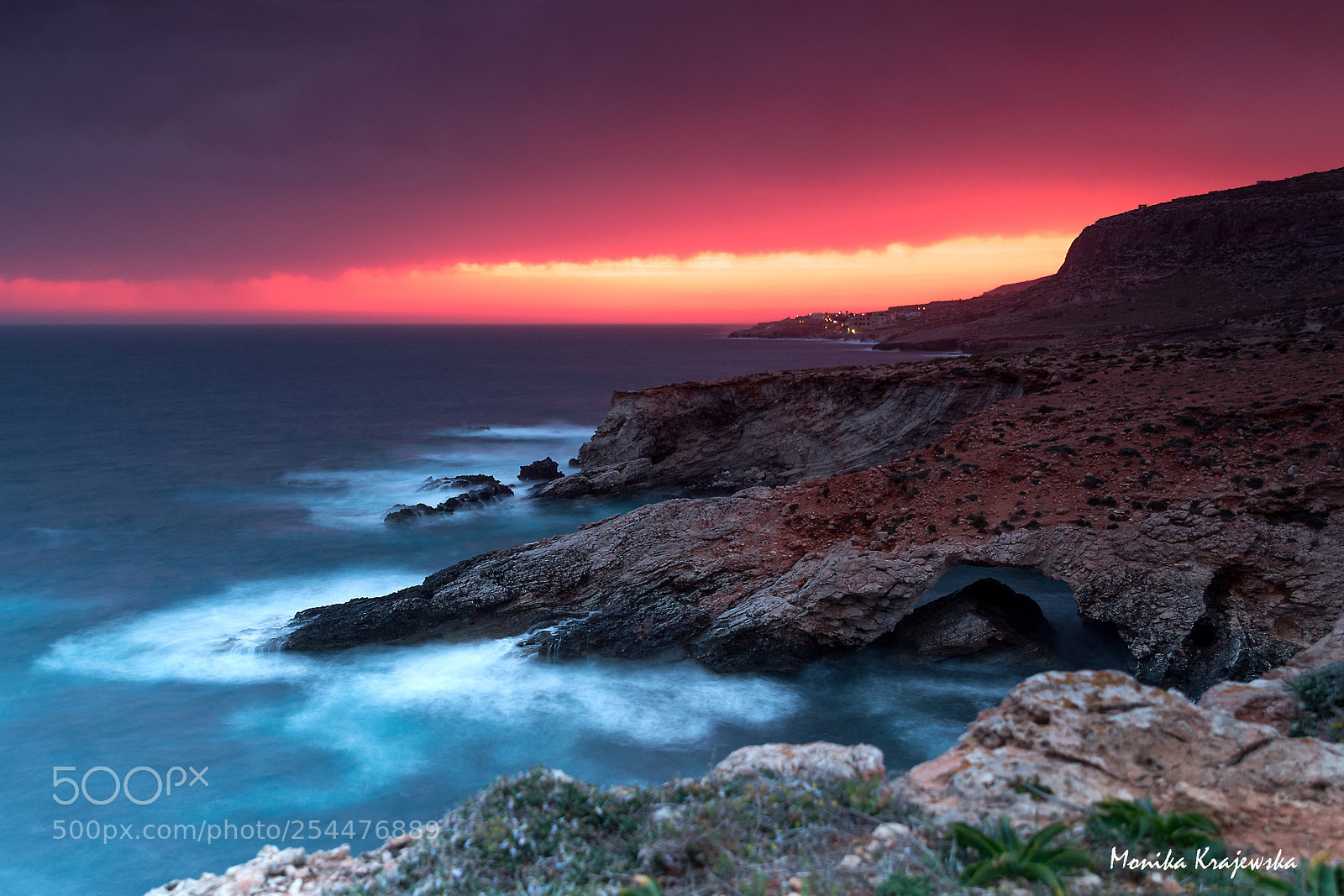 Nikon D610 sample photo. Sunset in malta photography